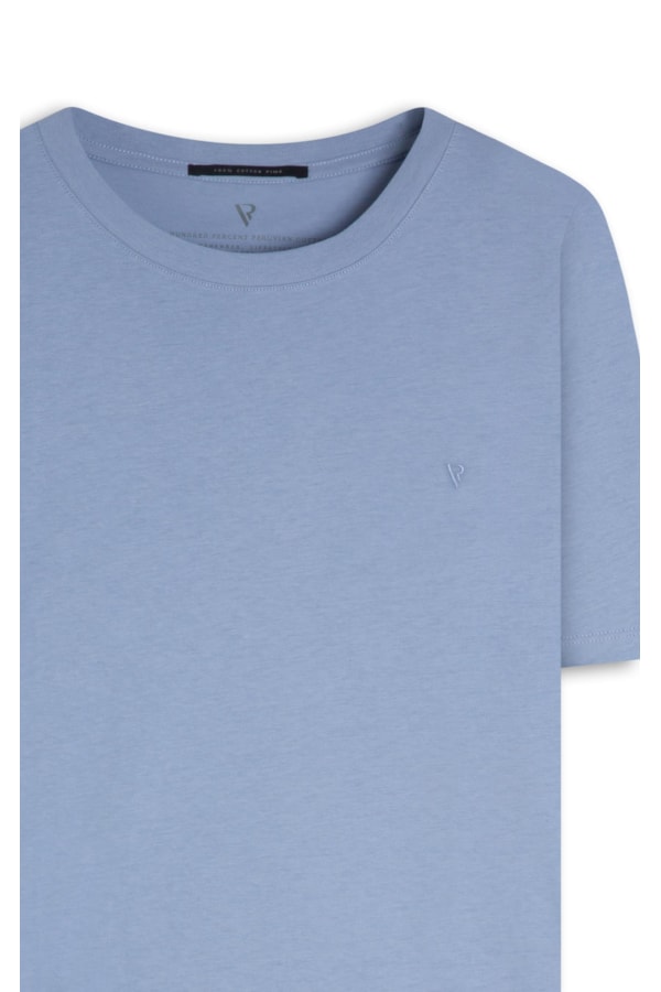 T-Shirt Pima Cotton Azul