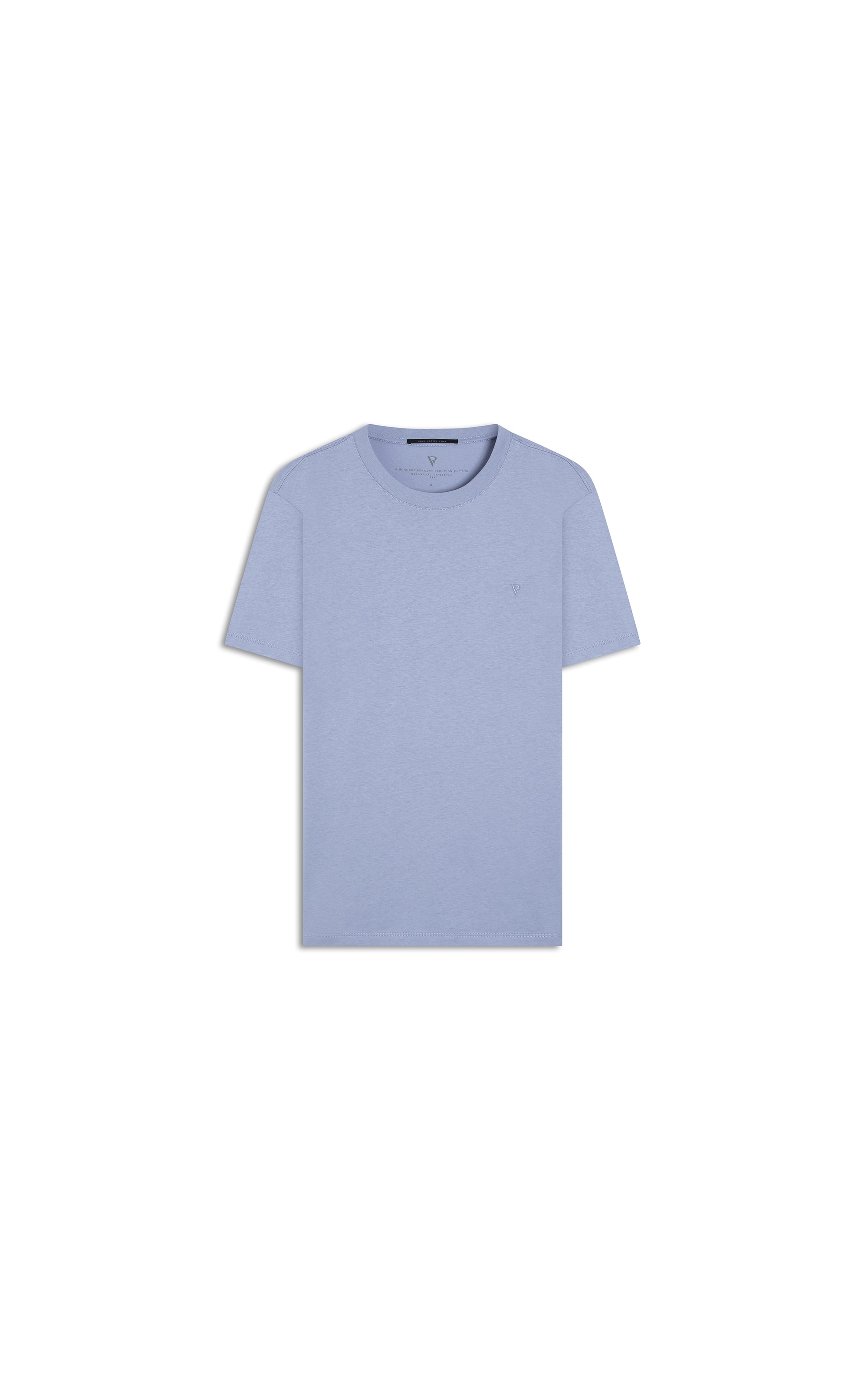 T-Shirt Pima Cotton Azul Pervante