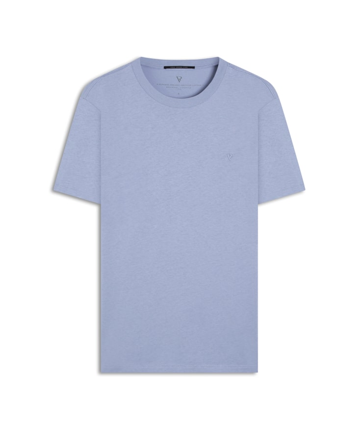 T-Shirt Pima Cotton Azul Pervante