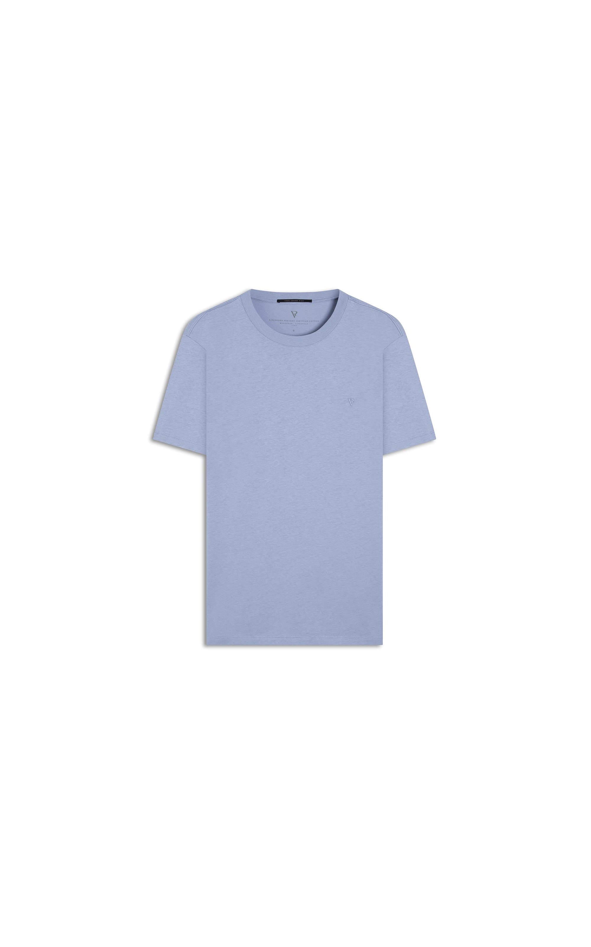 T-Shirt Pima Cotton Azul Pervante