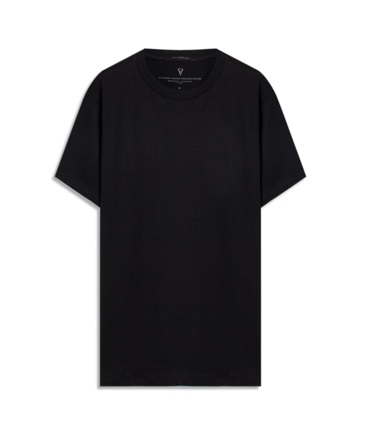 T-Shirt Pima Cotton Black