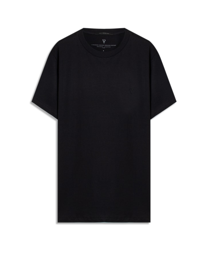 T-Shirt Pima Cotton Black
