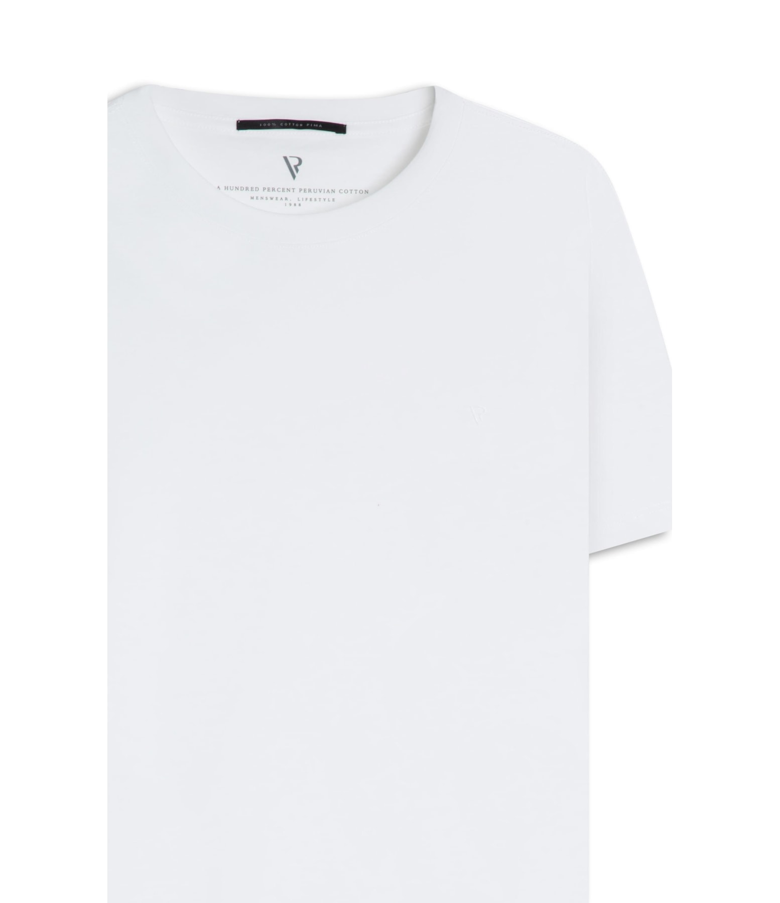 T-Shirt Pima Cotton Branco