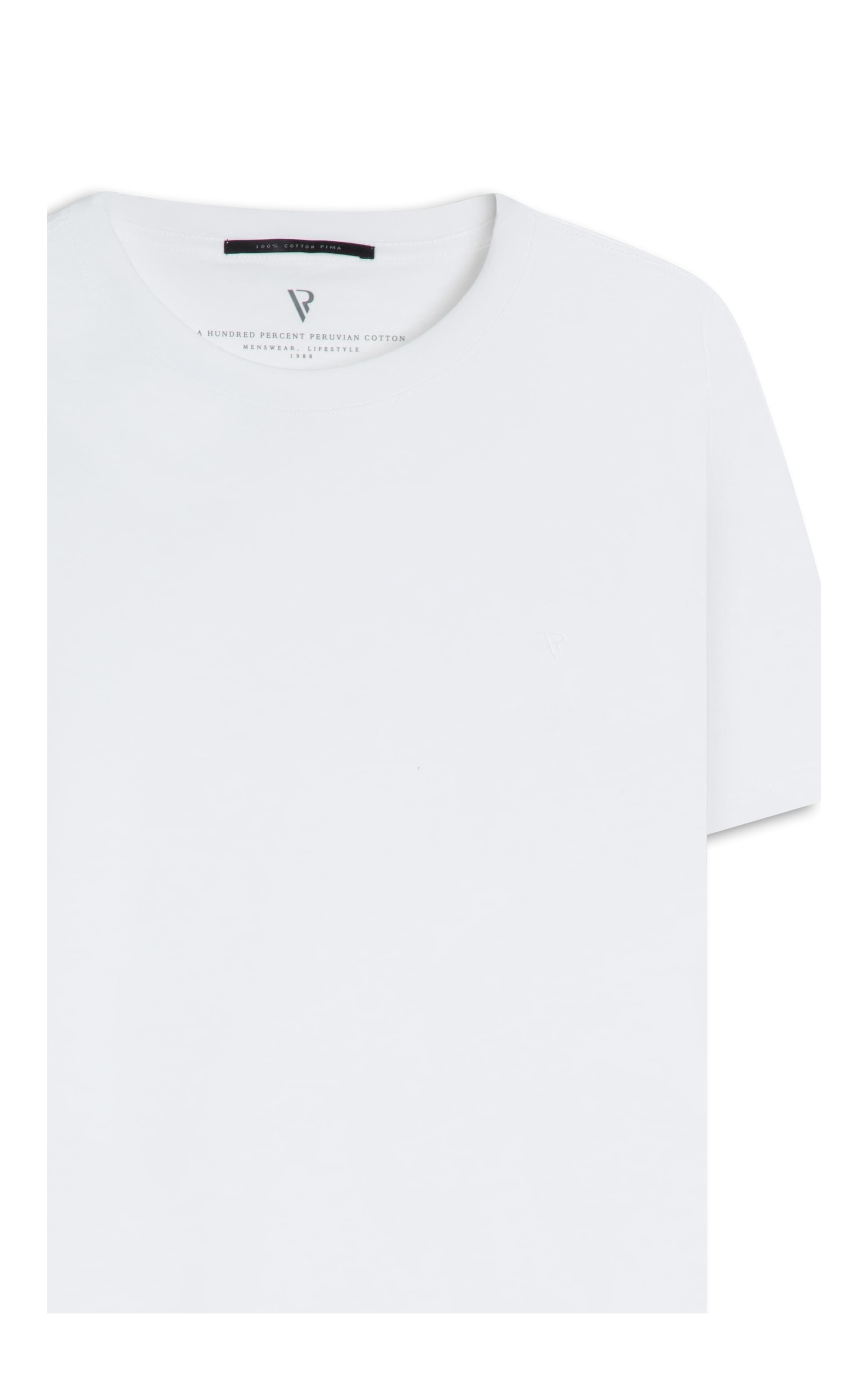T-Shirt Pima Cotton Branco