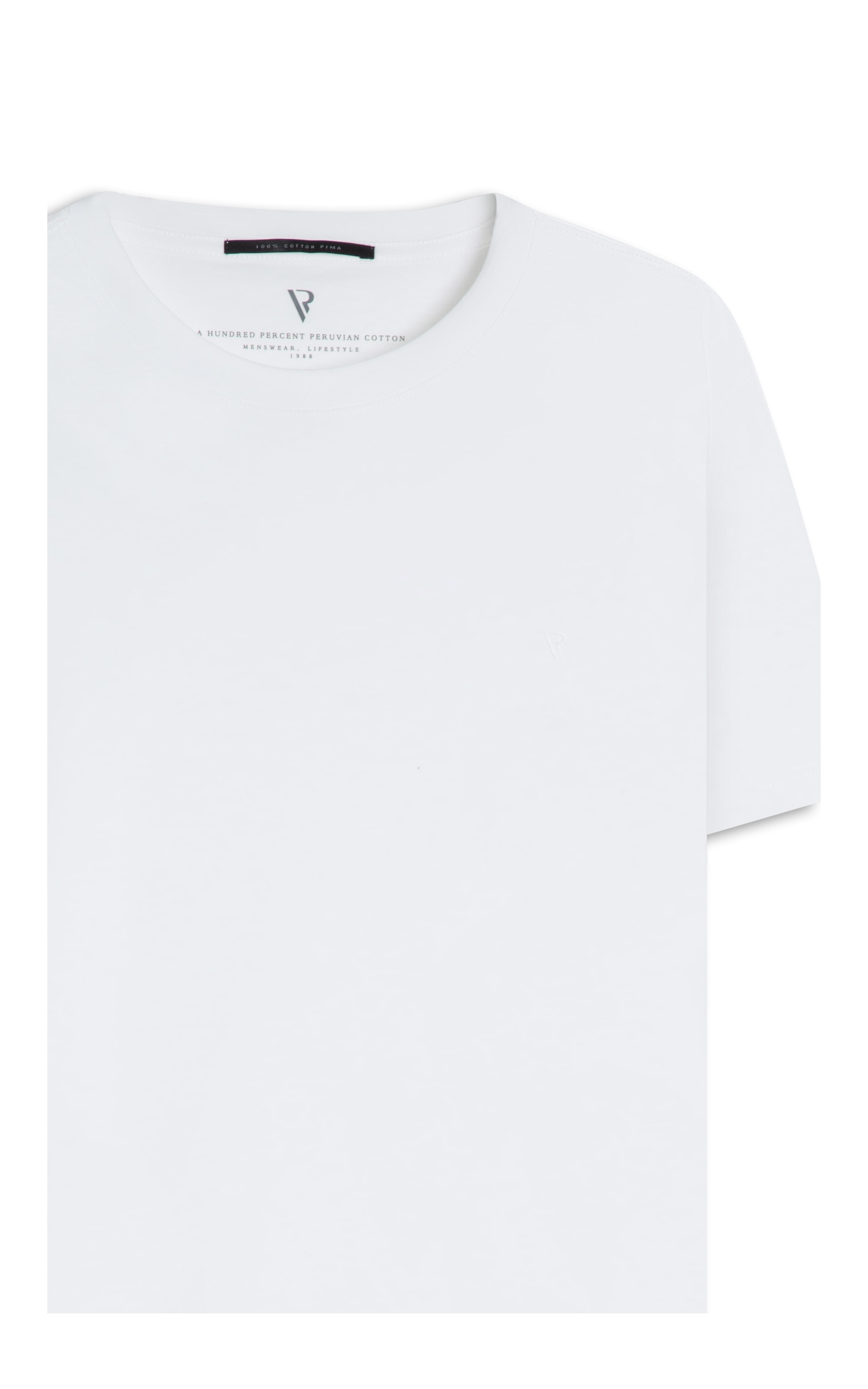 T-Shirt Pima Cotton Branco