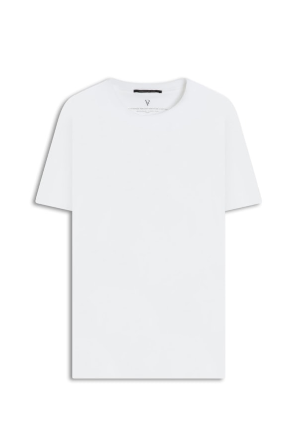T-Shirt Pima Cotton Branco i