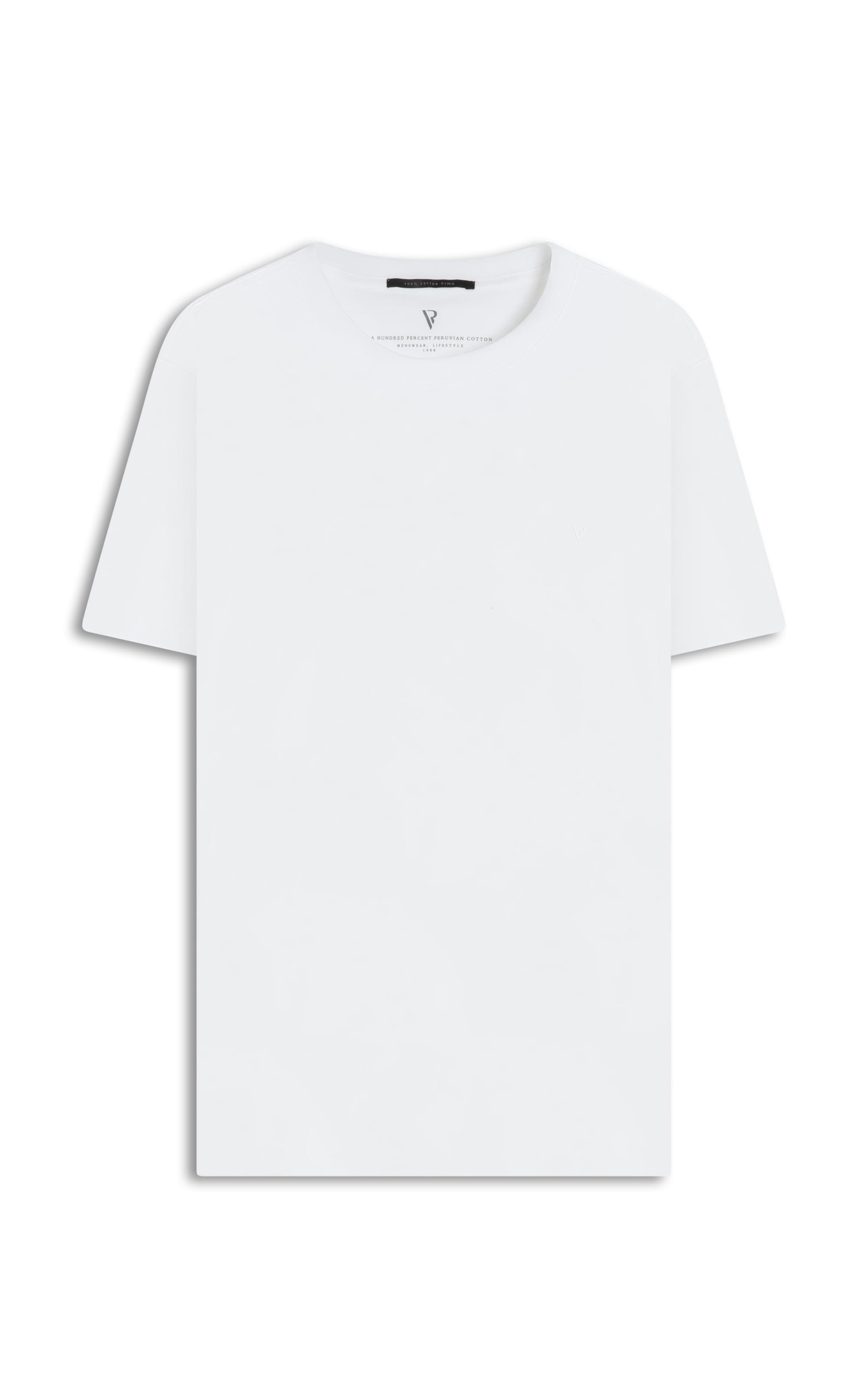 T-Shirt Pima Cotton Branco i