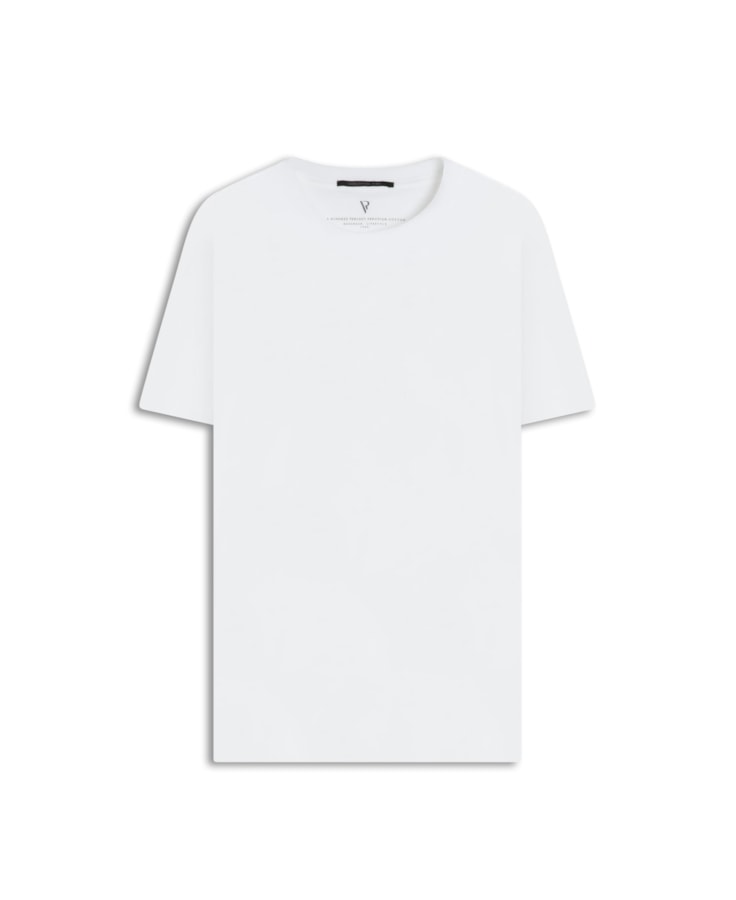 T-Shirt Pima Cotton Branco i