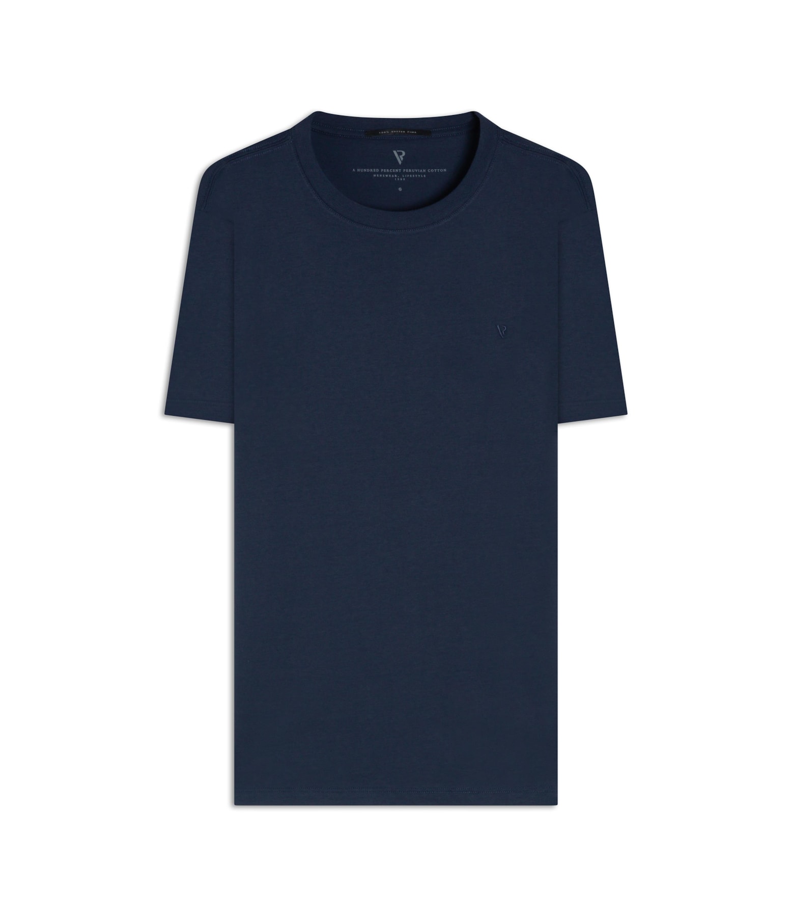T-Shirt Pima Cotton Dark Navy