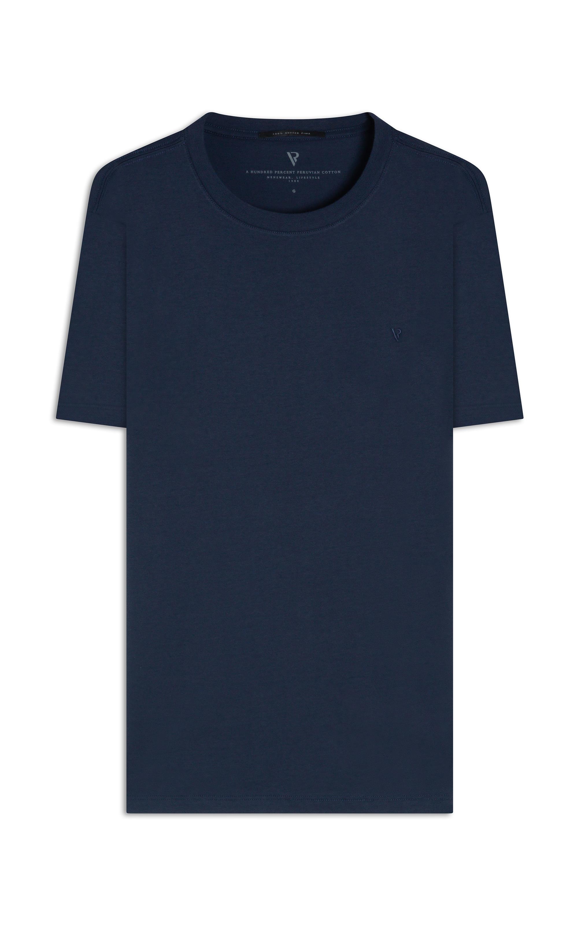 T-Shirt Pima Cotton Dark Navy