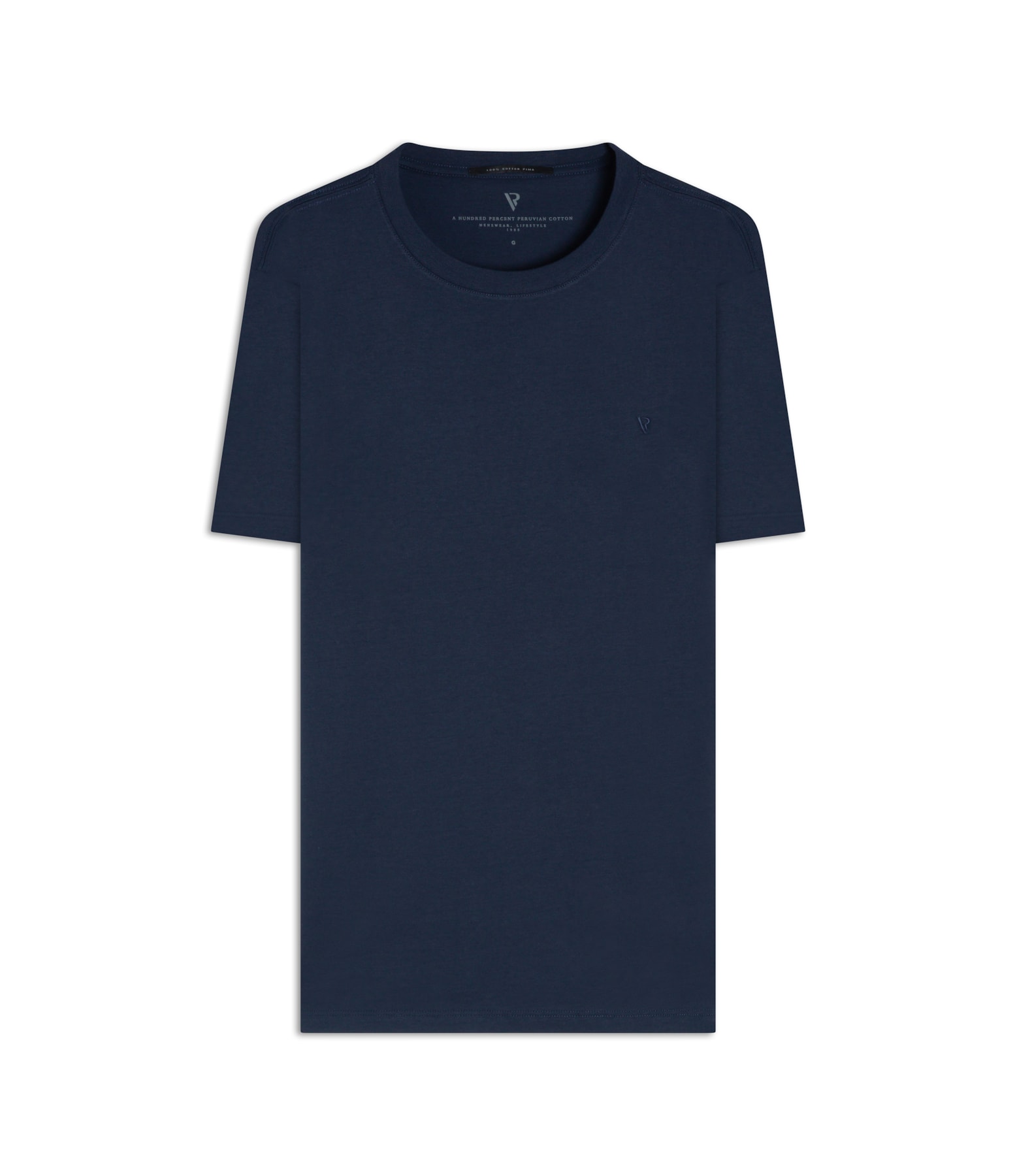 T-Shirt Pima Cotton Dark Navy