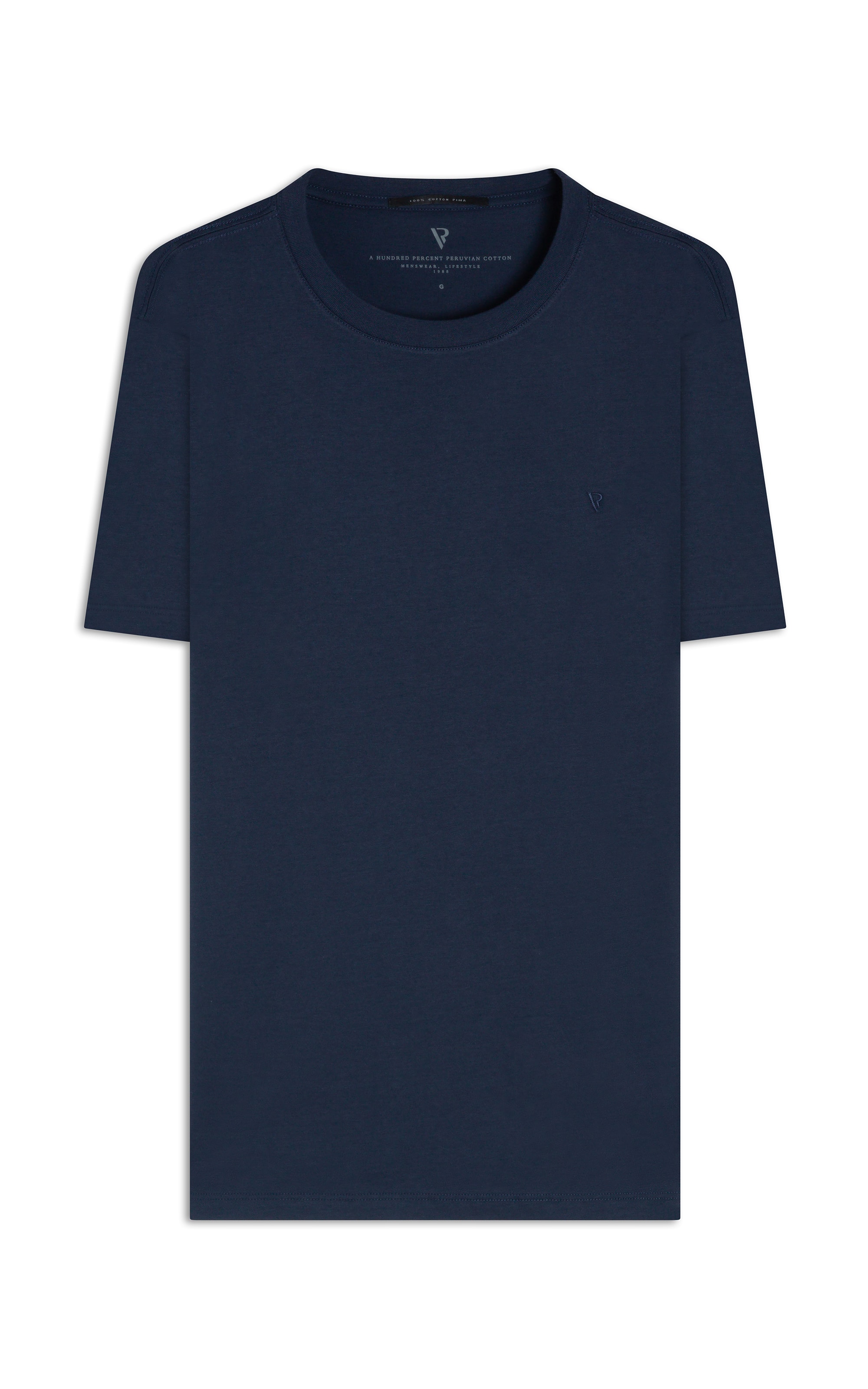 T-Shirt Pima Cotton Dark Navy