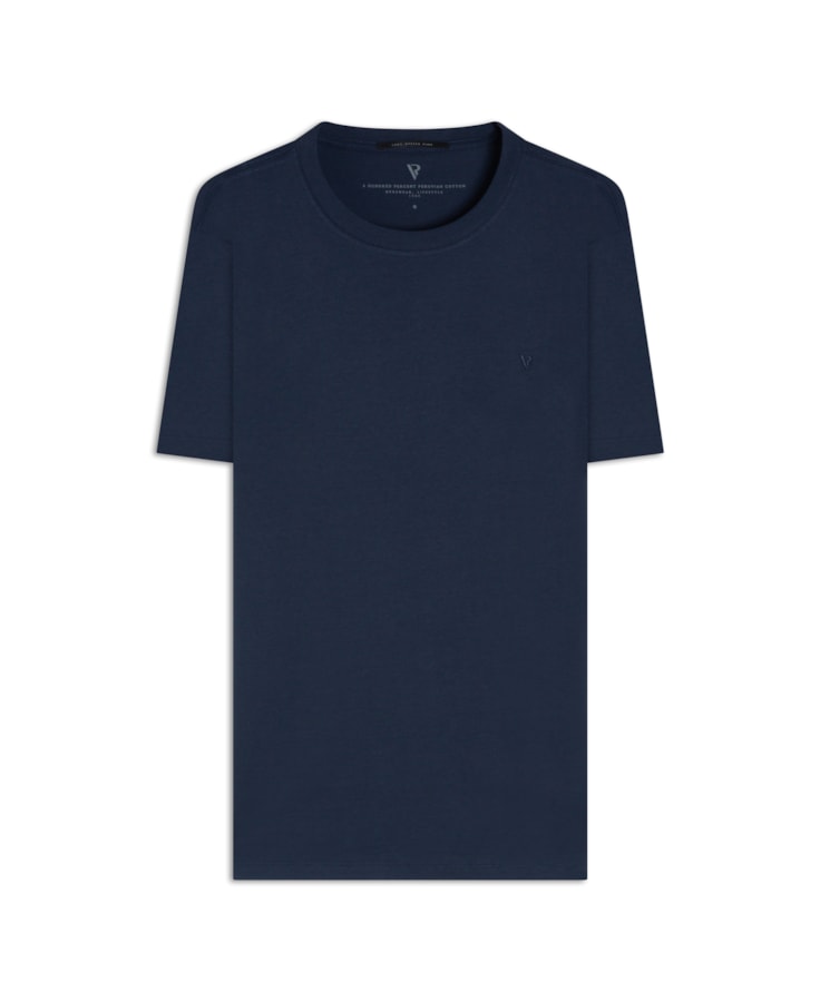 T-Shirt Pima Cotton Dark Navy
