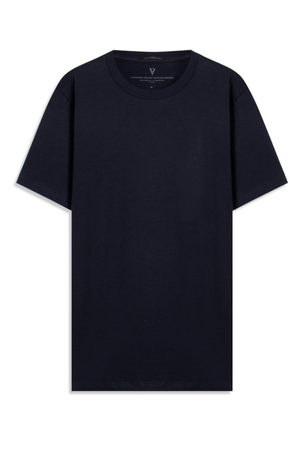 T-Shirt Pima Cotton Midnight Blue