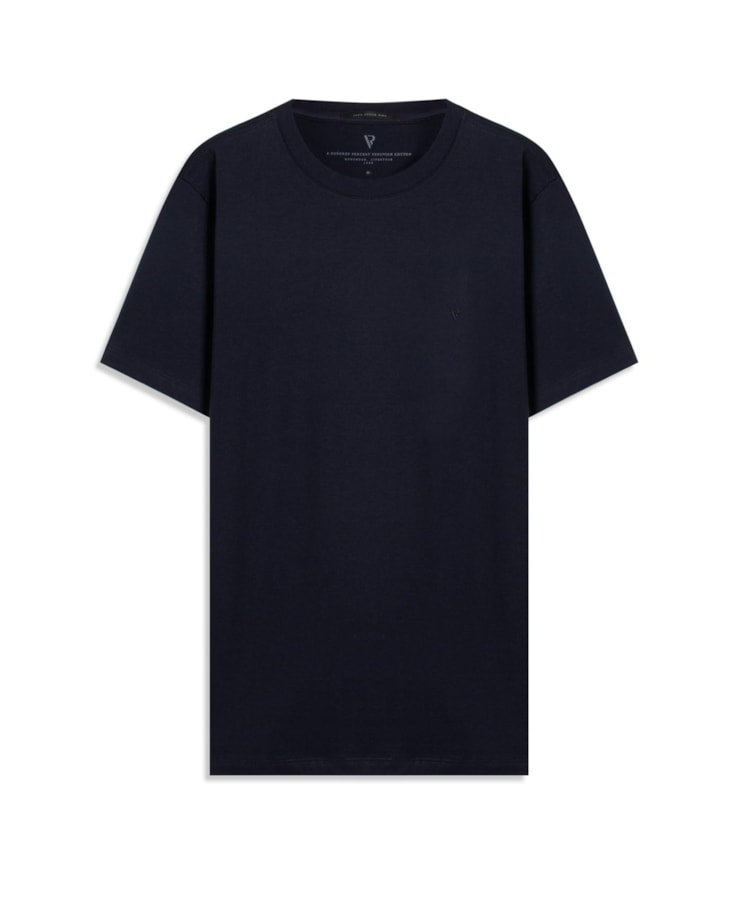 T-Shirt Pima Cotton Midnight Blue