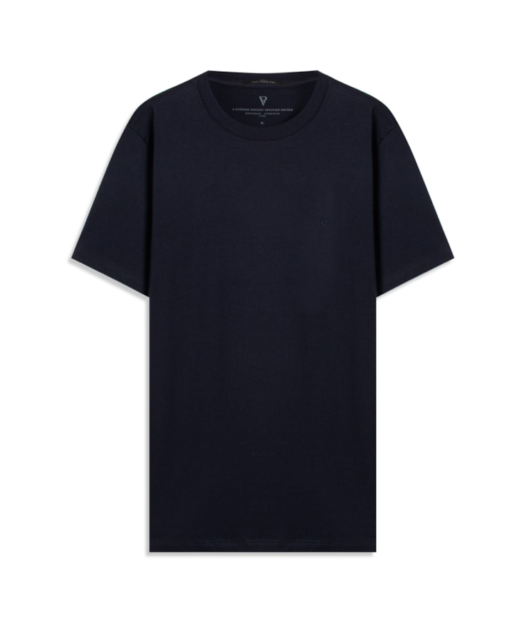 T-Shirt Pima Cotton Midnight Blue