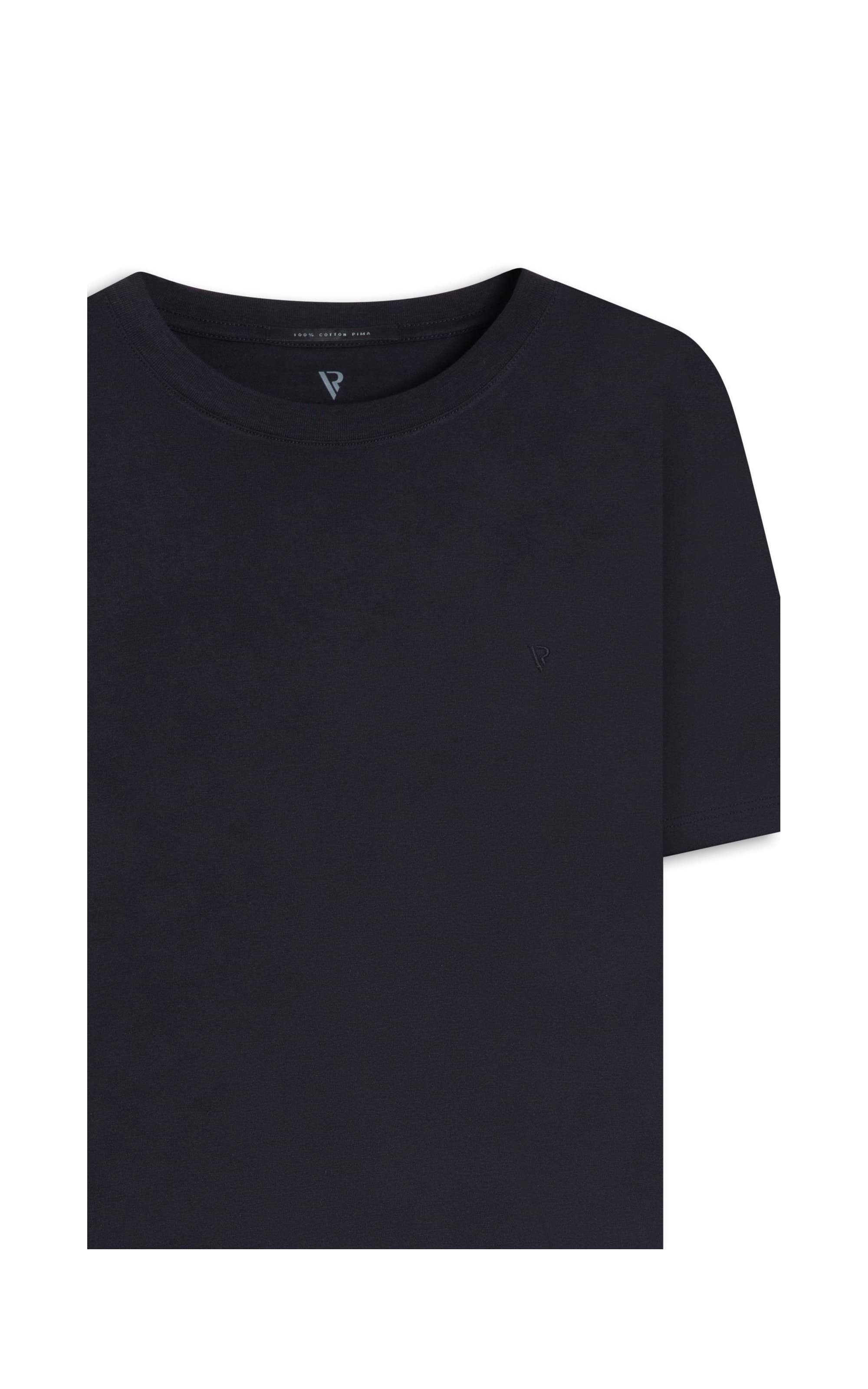 T-Shirt Pima Cotton Preto
