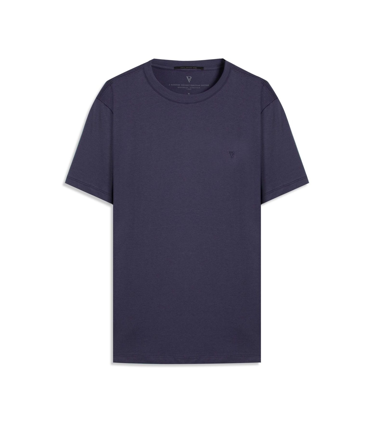 T-Shirt Pima Cotton Purple Blue