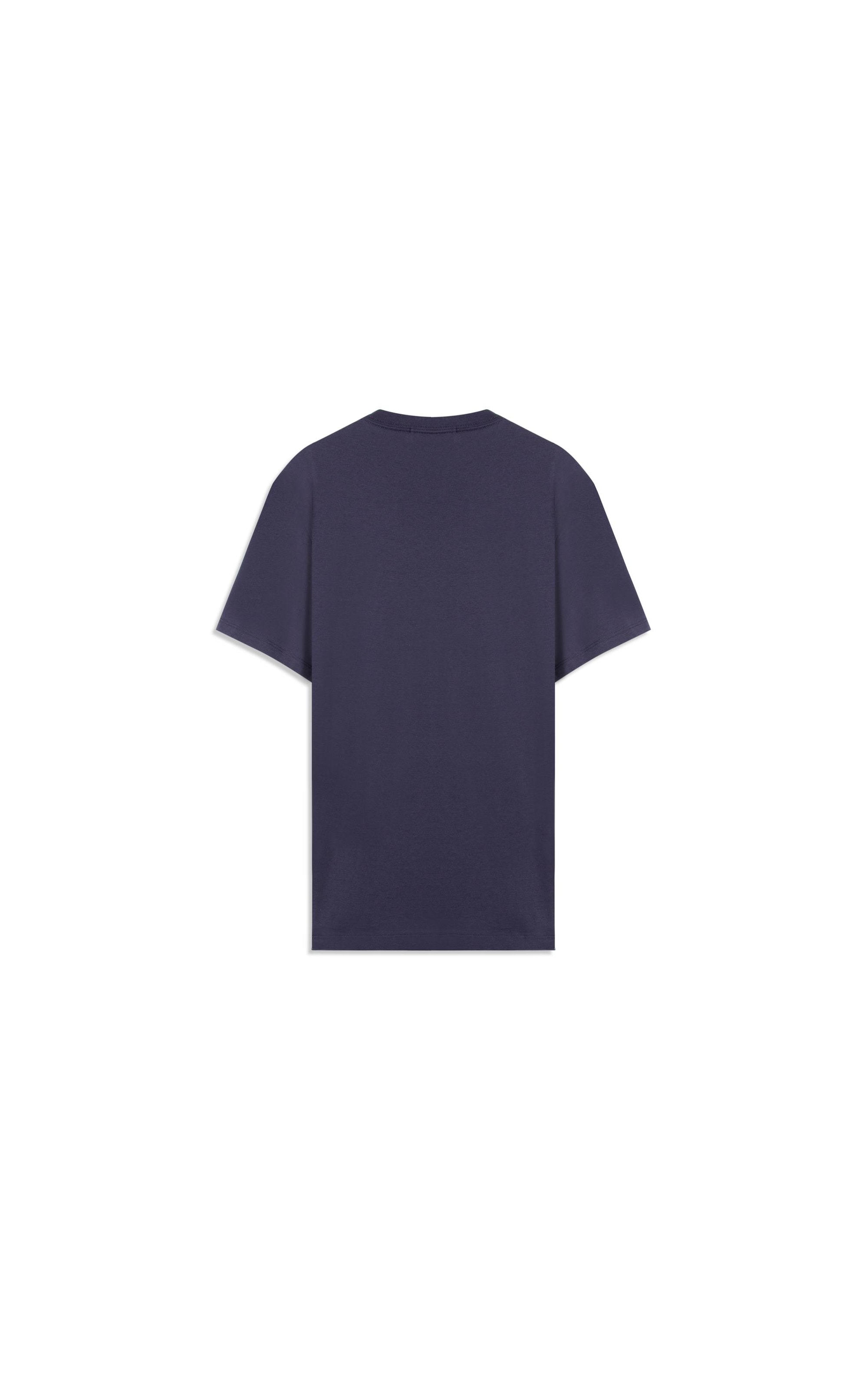 T-Shirt Pima Cotton Purple Blue