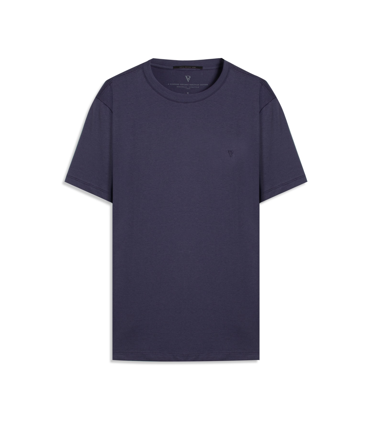 T-Shirt Pima Cotton Purple Blue