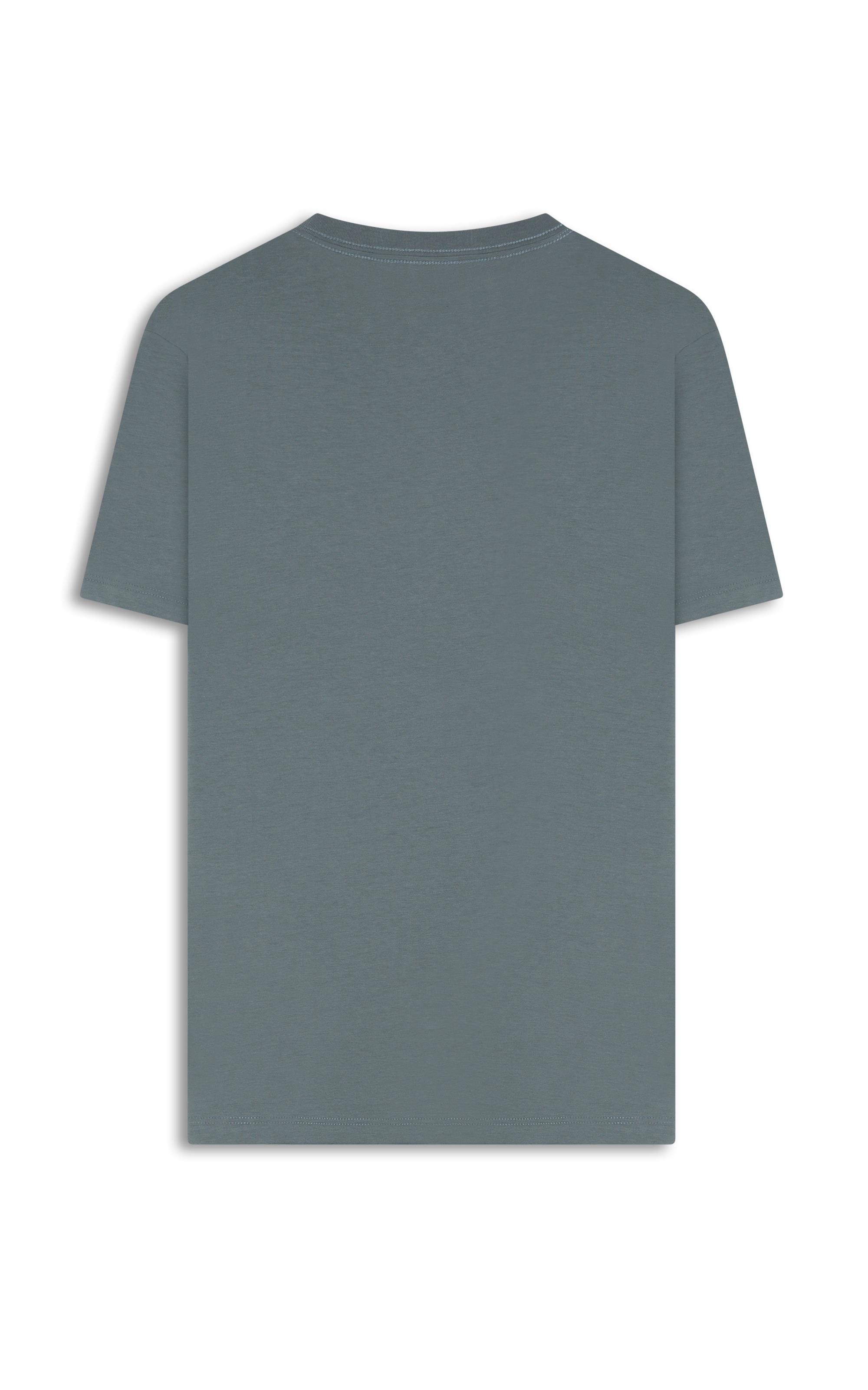 T-Shirt Pima Cotton Verde Army