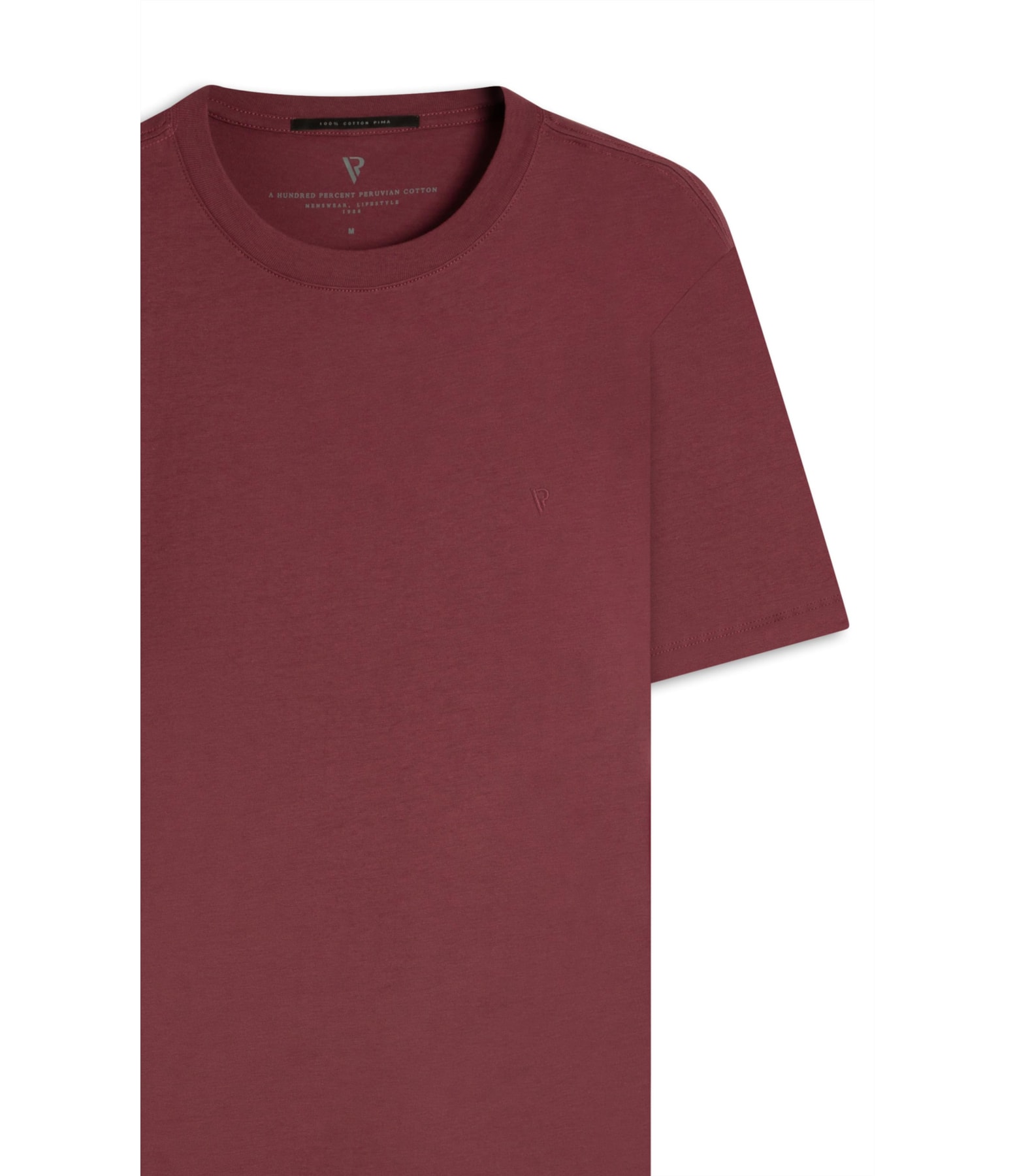 T-Shirt Pima Cotton Vinho