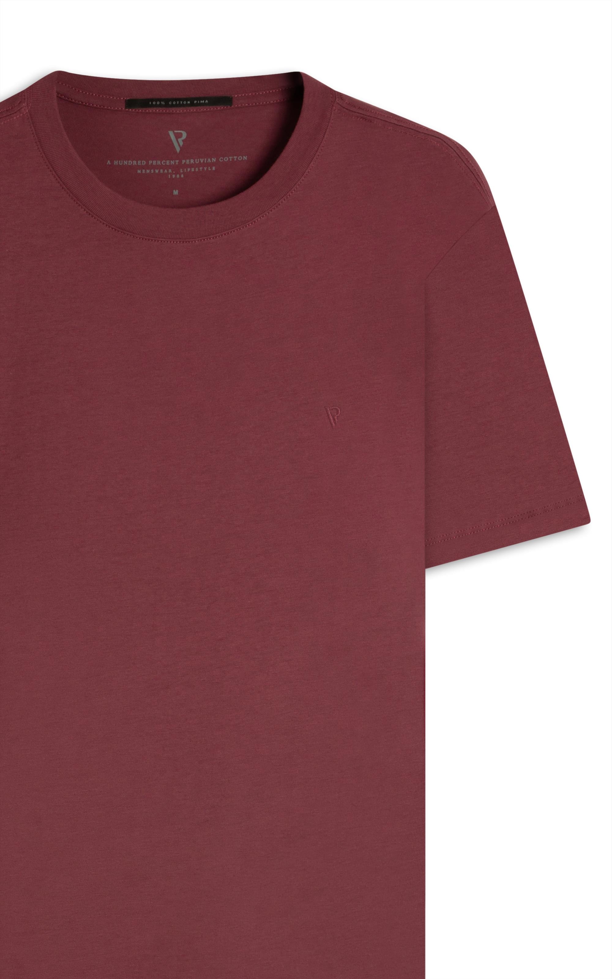 T-Shirt Pima Cotton Vinho