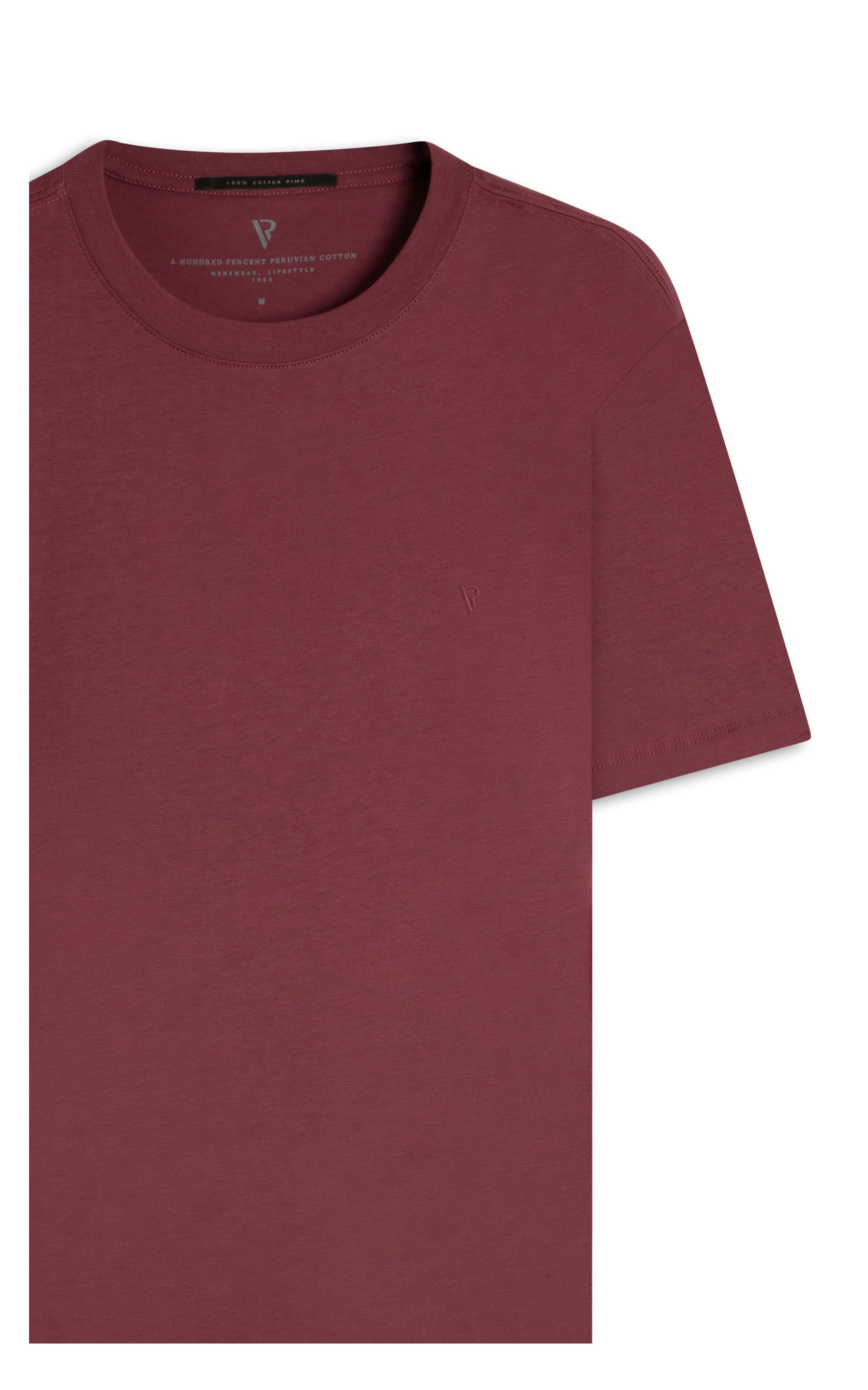 T-Shirt Pima Cotton Vinho