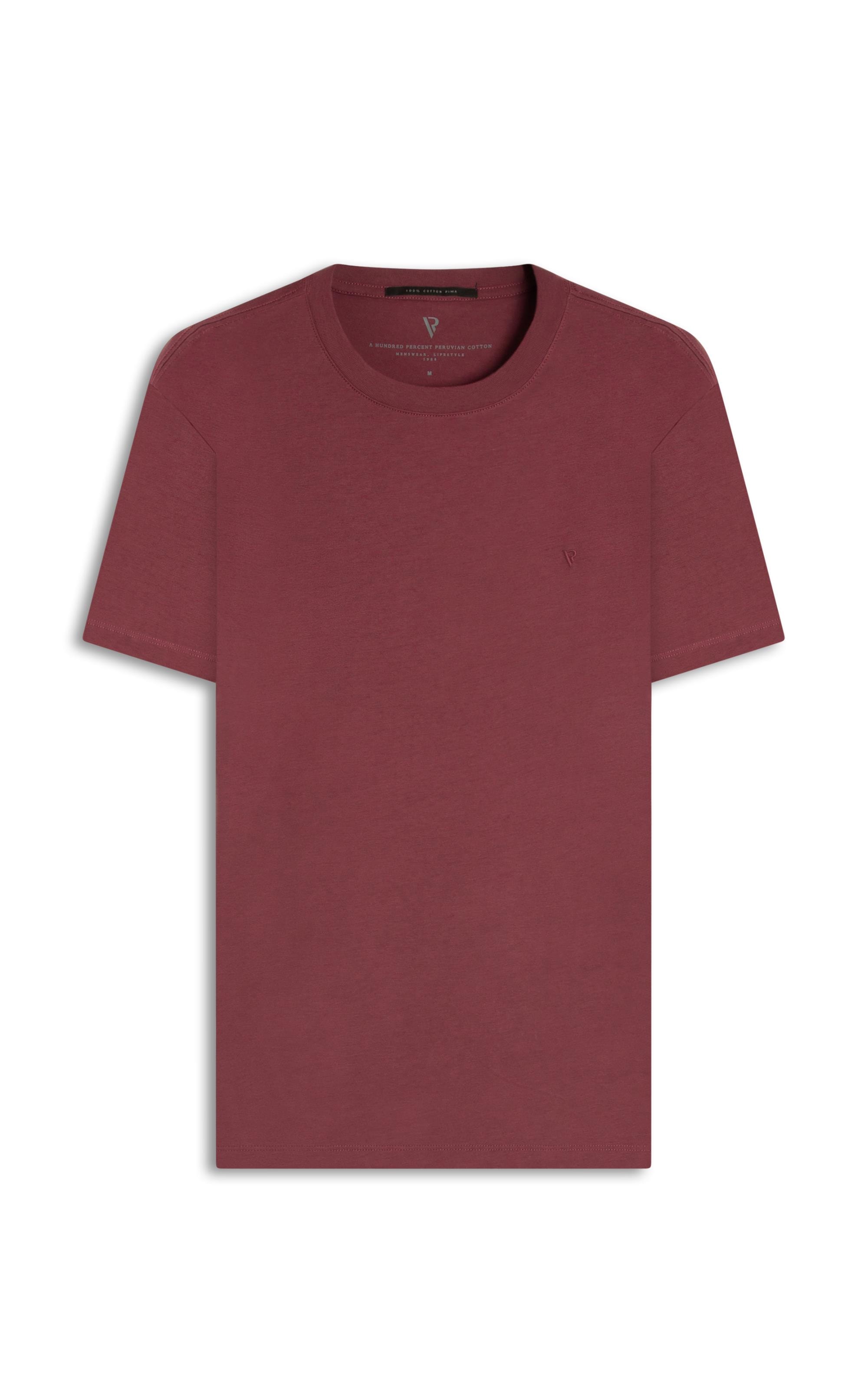 T-Shirt Pima Cotton Vinho