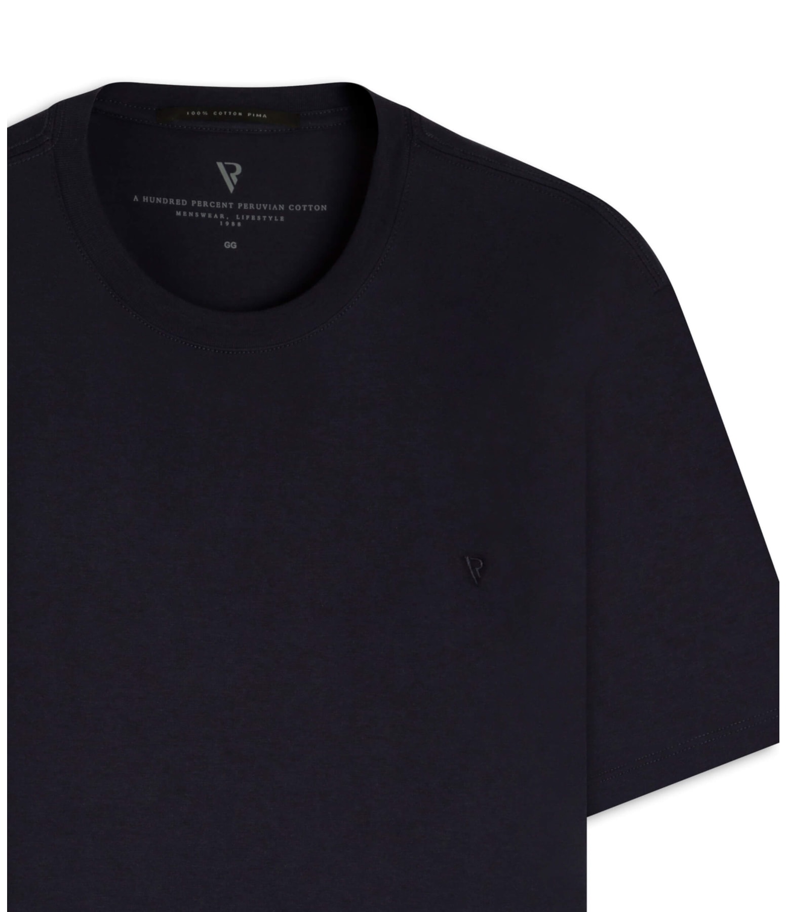 T-Shirt Pima Dark Navy
