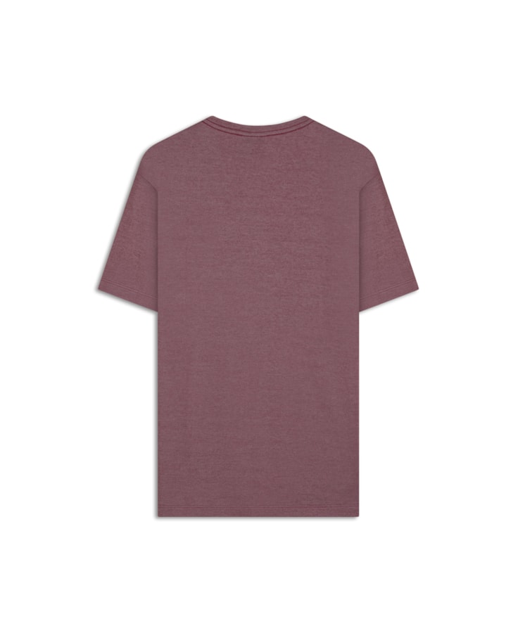 T-Shirt Pima Interlock Básica Cereja