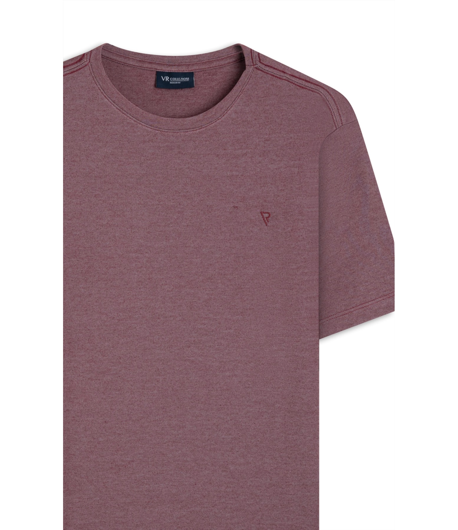 T-Shirt Pima Interlock Básica Cereja