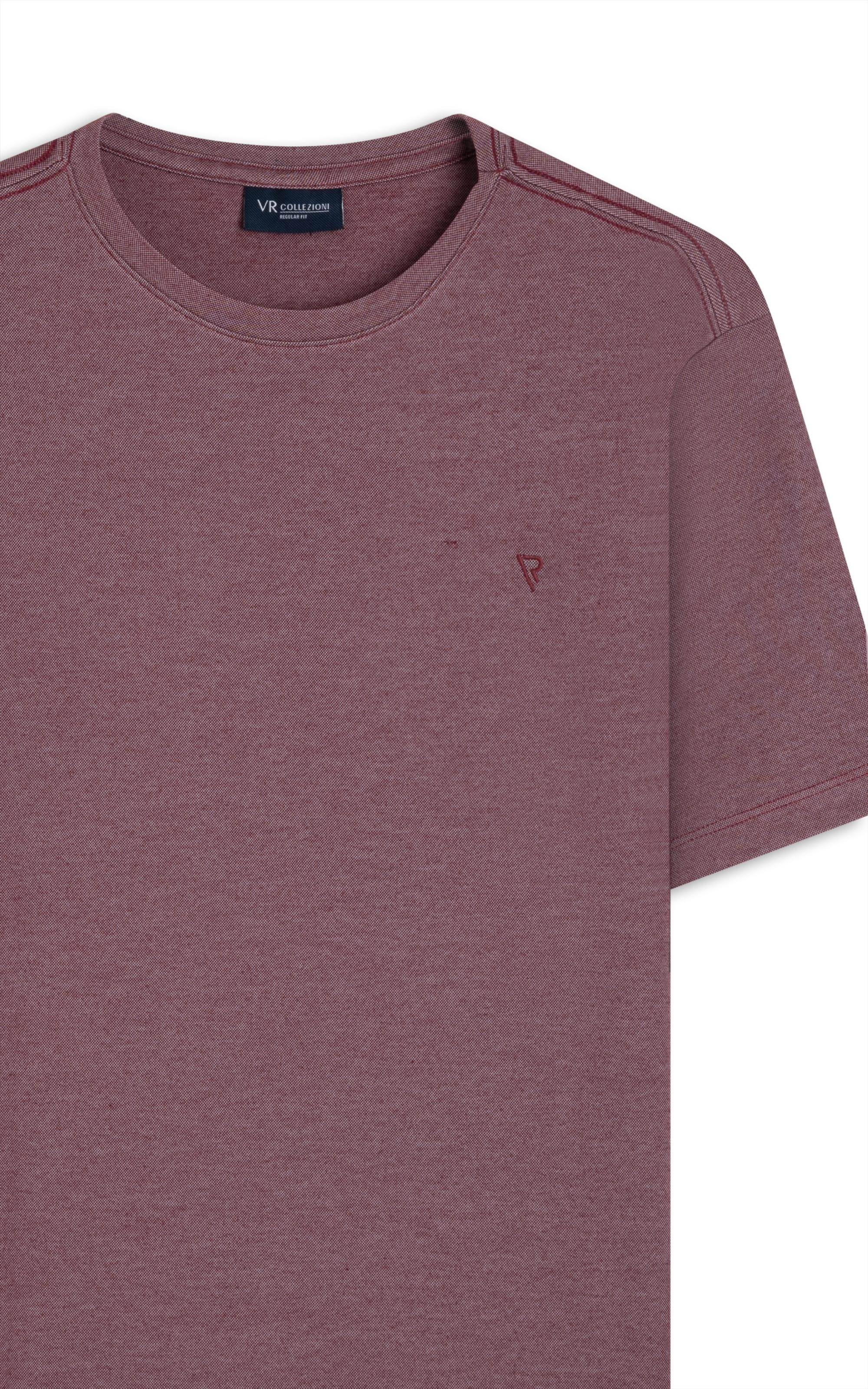 T-Shirt Pima Interlock Básica Cereja
