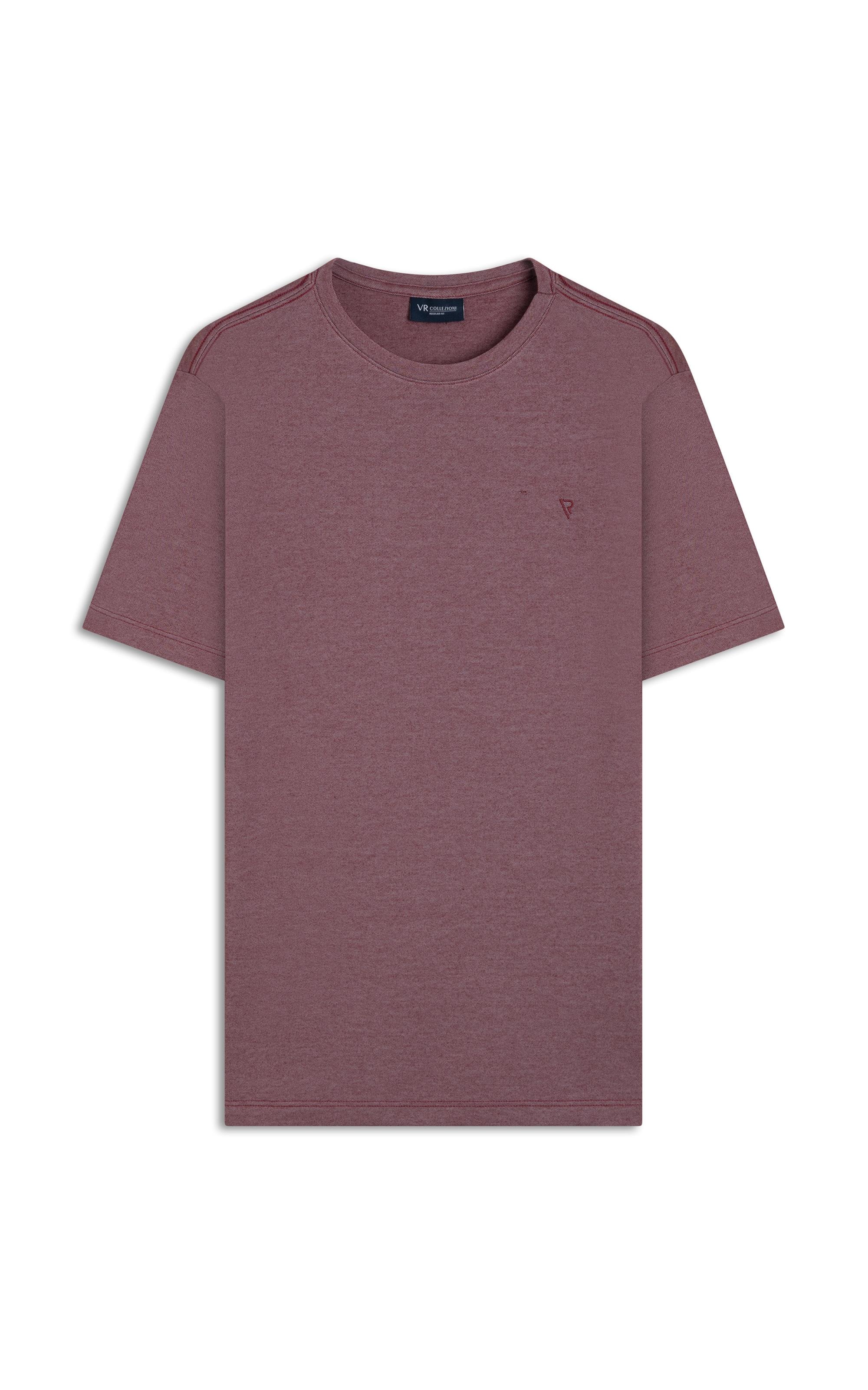 T-Shirt Pima Interlock Básica Cereja