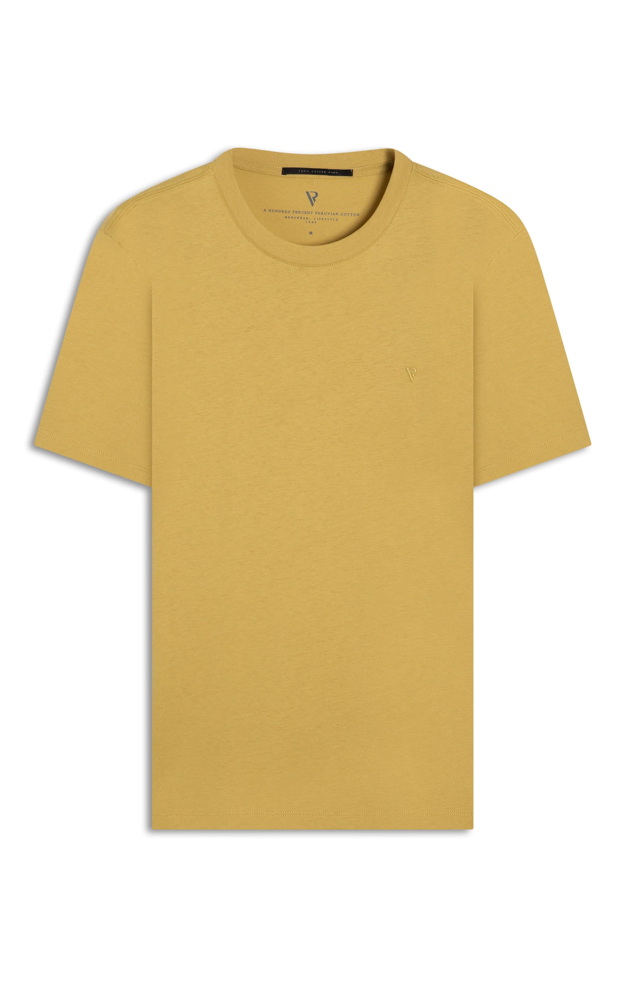 T-Shirt Pima Mostarda