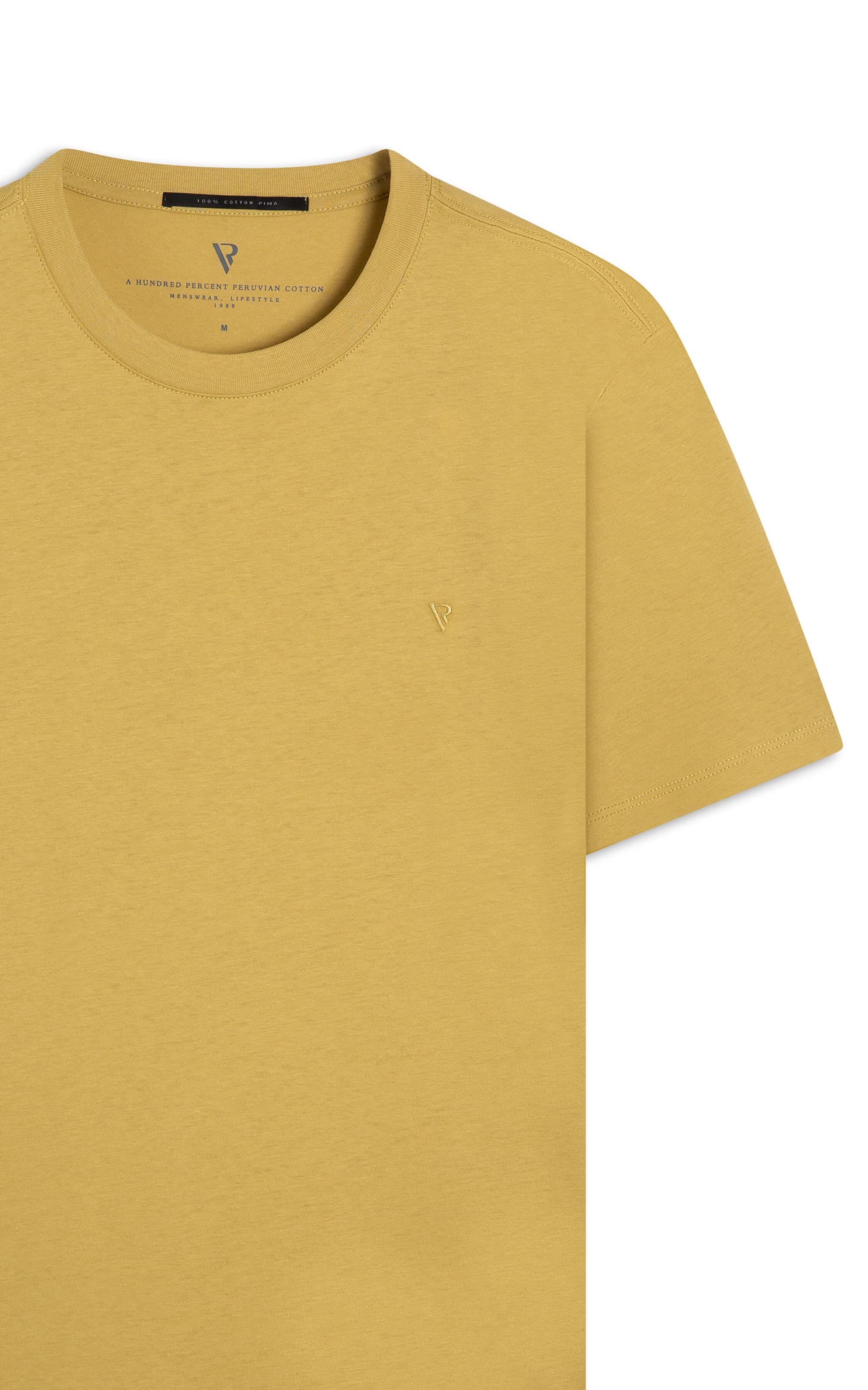T-Shirt Pima Mostarda