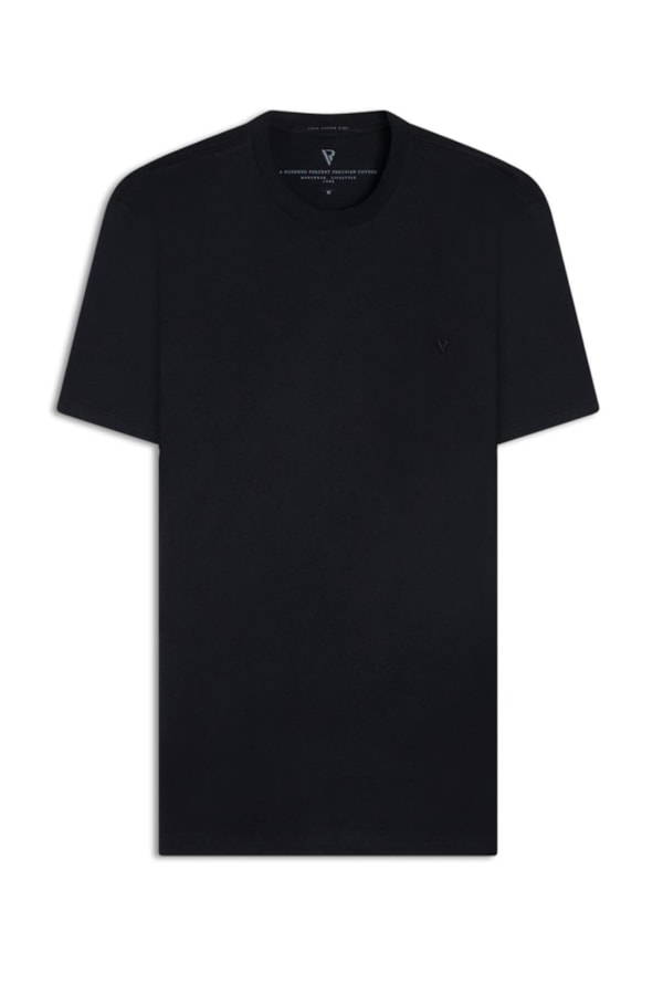 T-Shirt Pima Preto