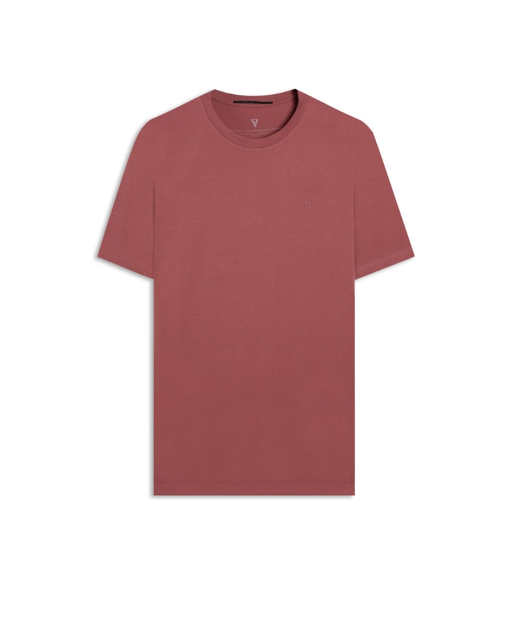 T-Shirt Pima Rosa Velho