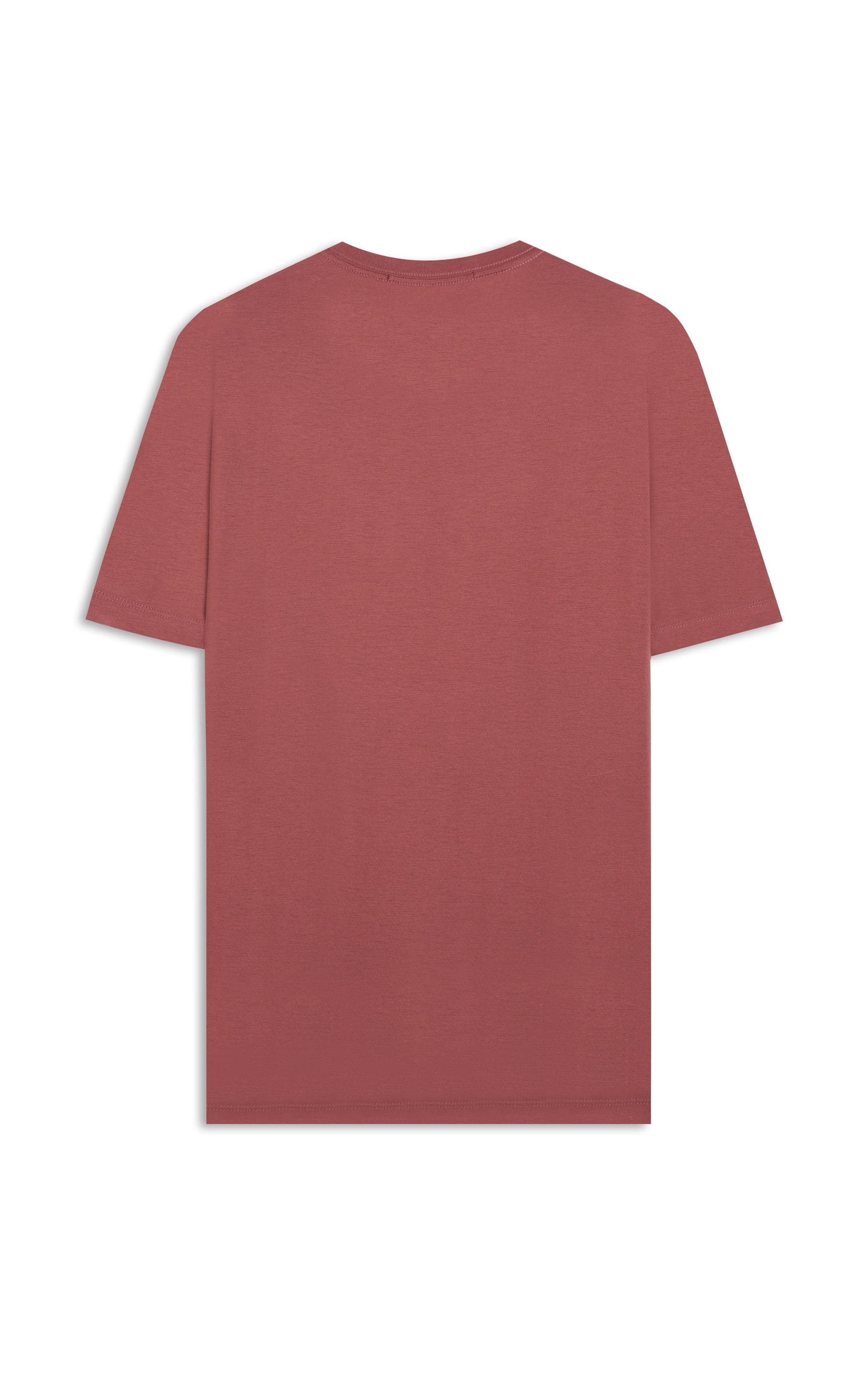 T-Shirt Pima Rosa Velho