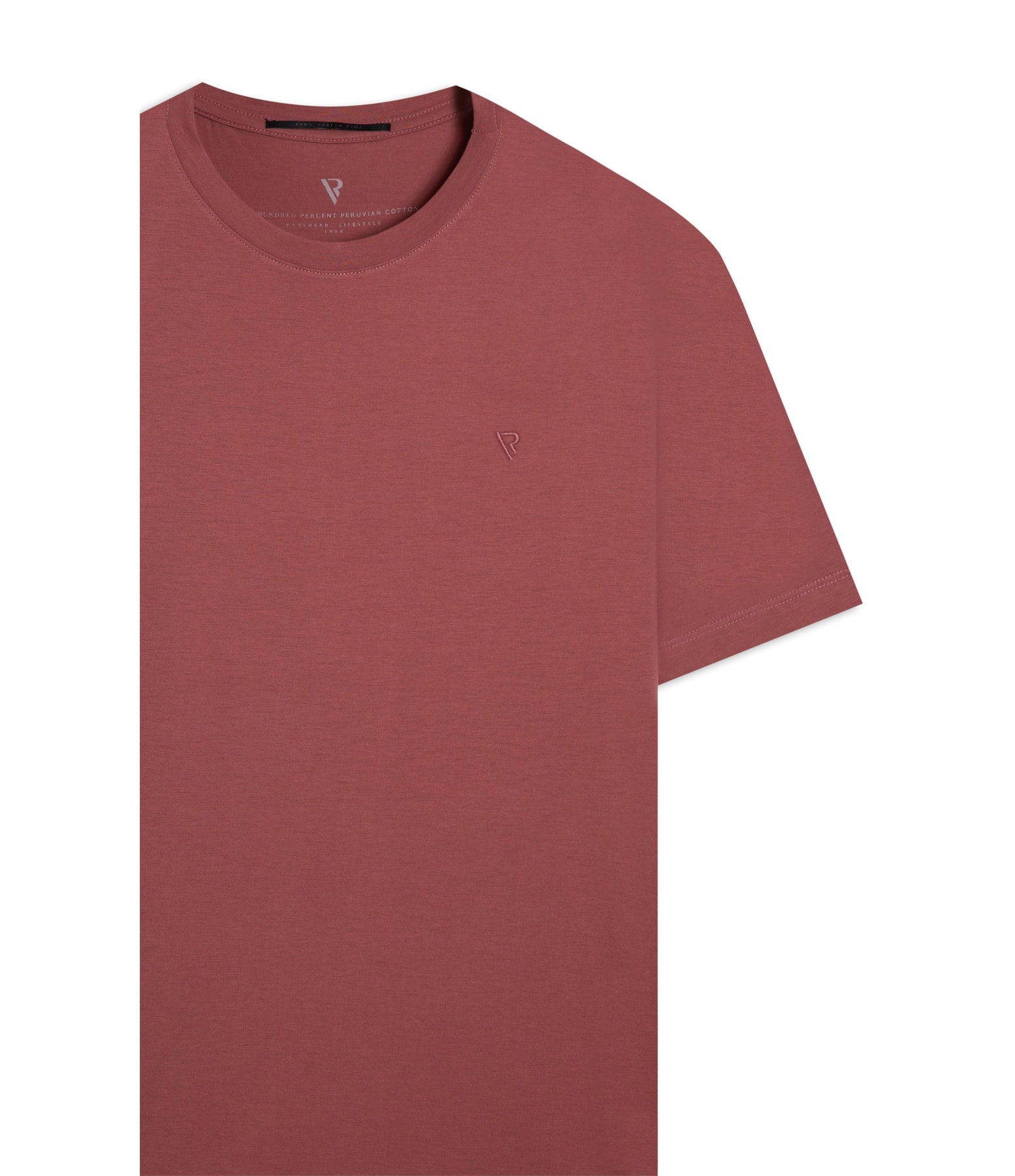 T-Shirt Pima Rosa Velho