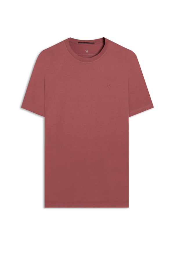 T-Shirt Pima Rosa Velho