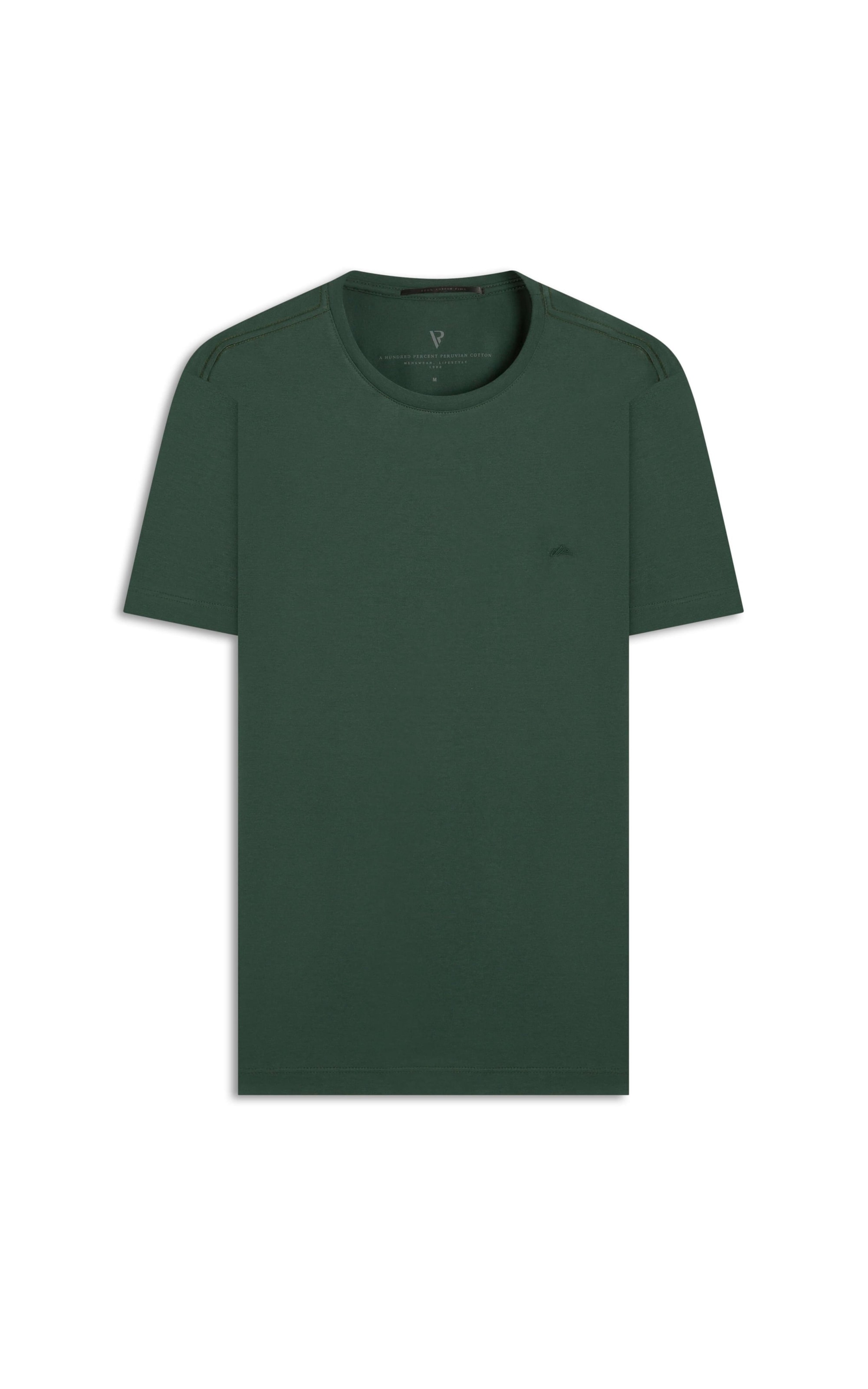 T-Shirt Pima Verde Militar
