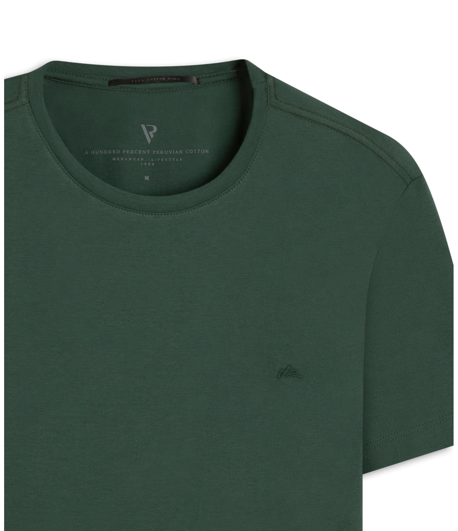 T-Shirt Pima Verde Militar