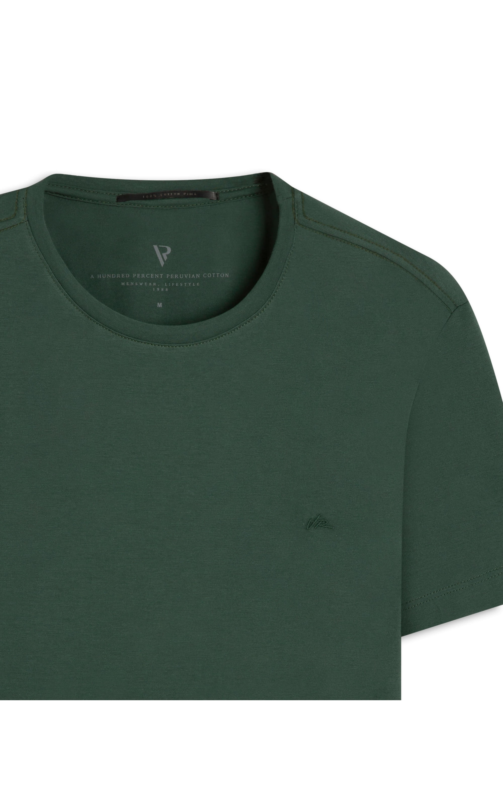 T-Shirt Pima Verde Militar