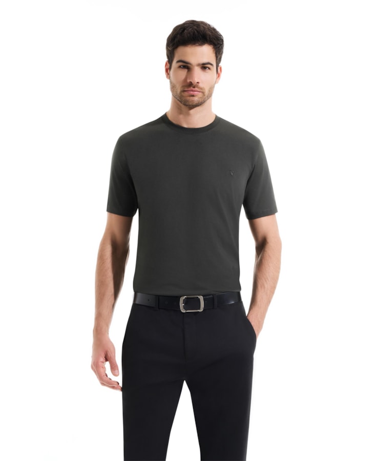T-Shirt Pima Verde Militar