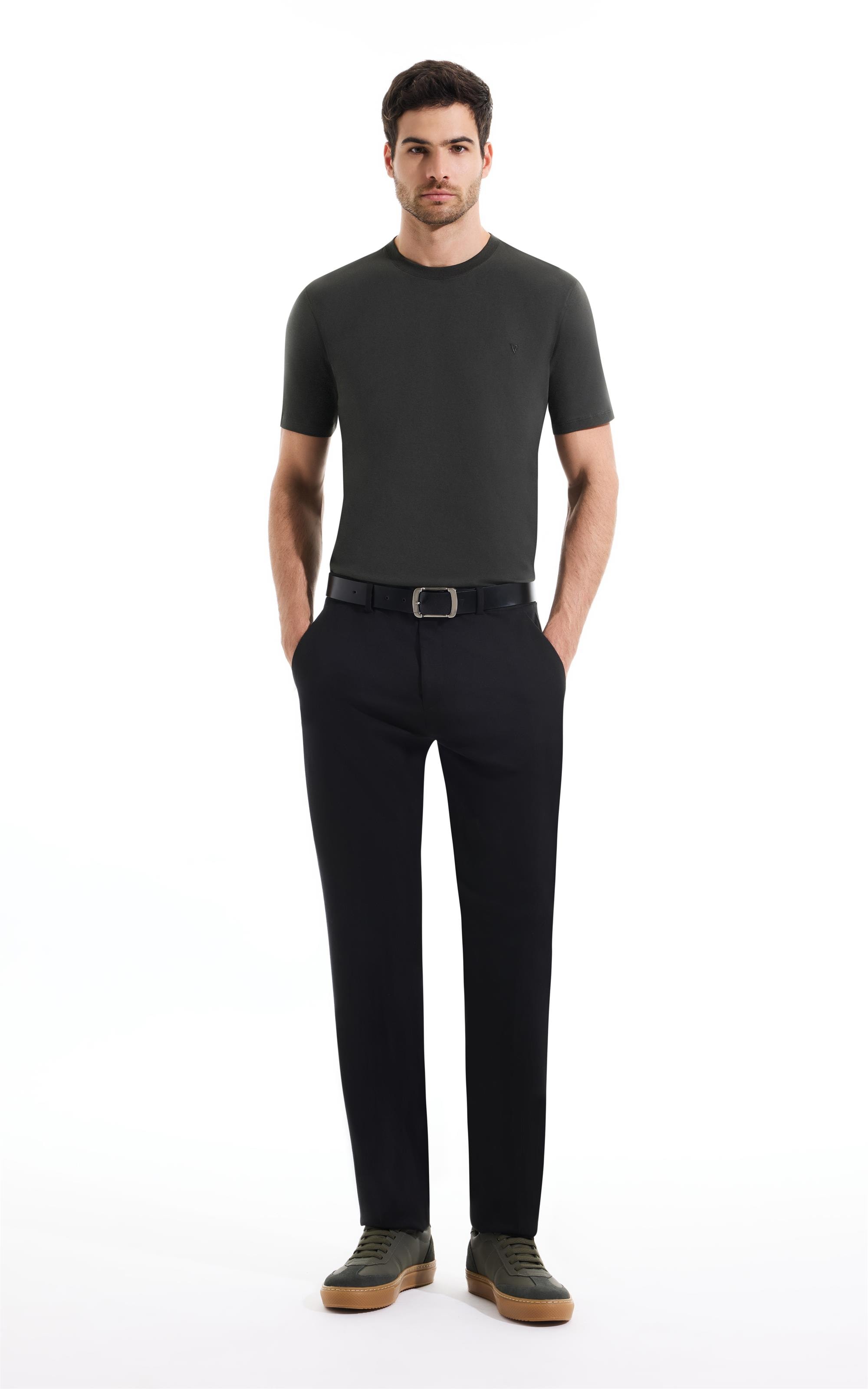 T-Shirt Pima Verde Militar
