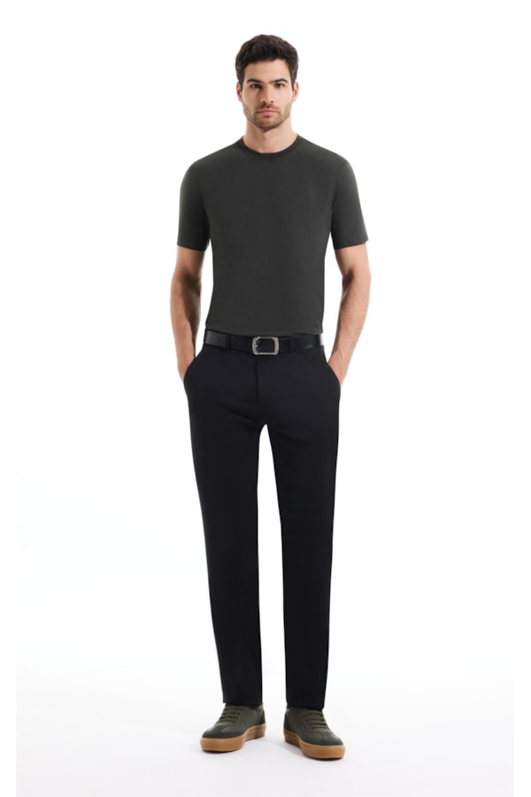 T-Shirt Pima Verde Militar