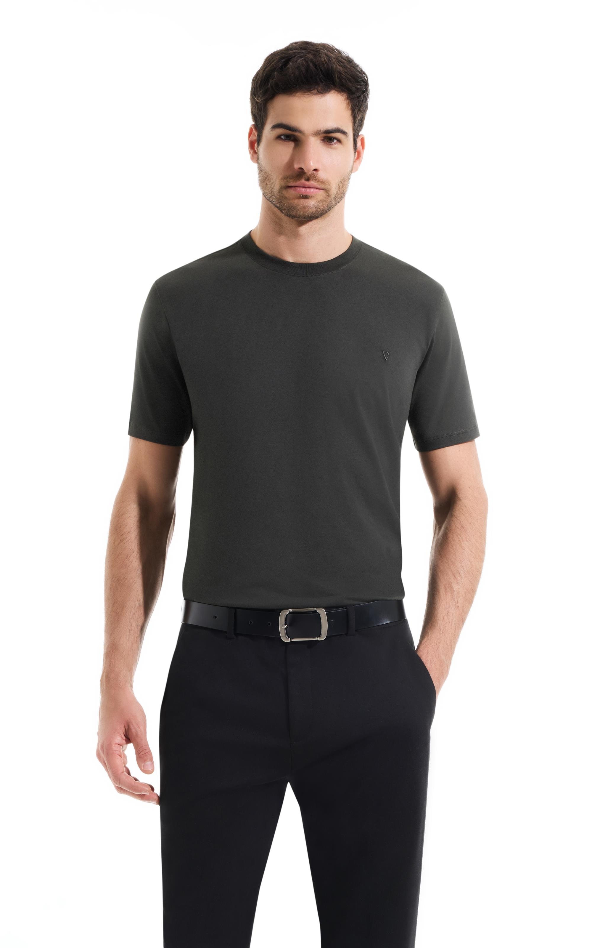 T-Shirt Pima Verde Militar