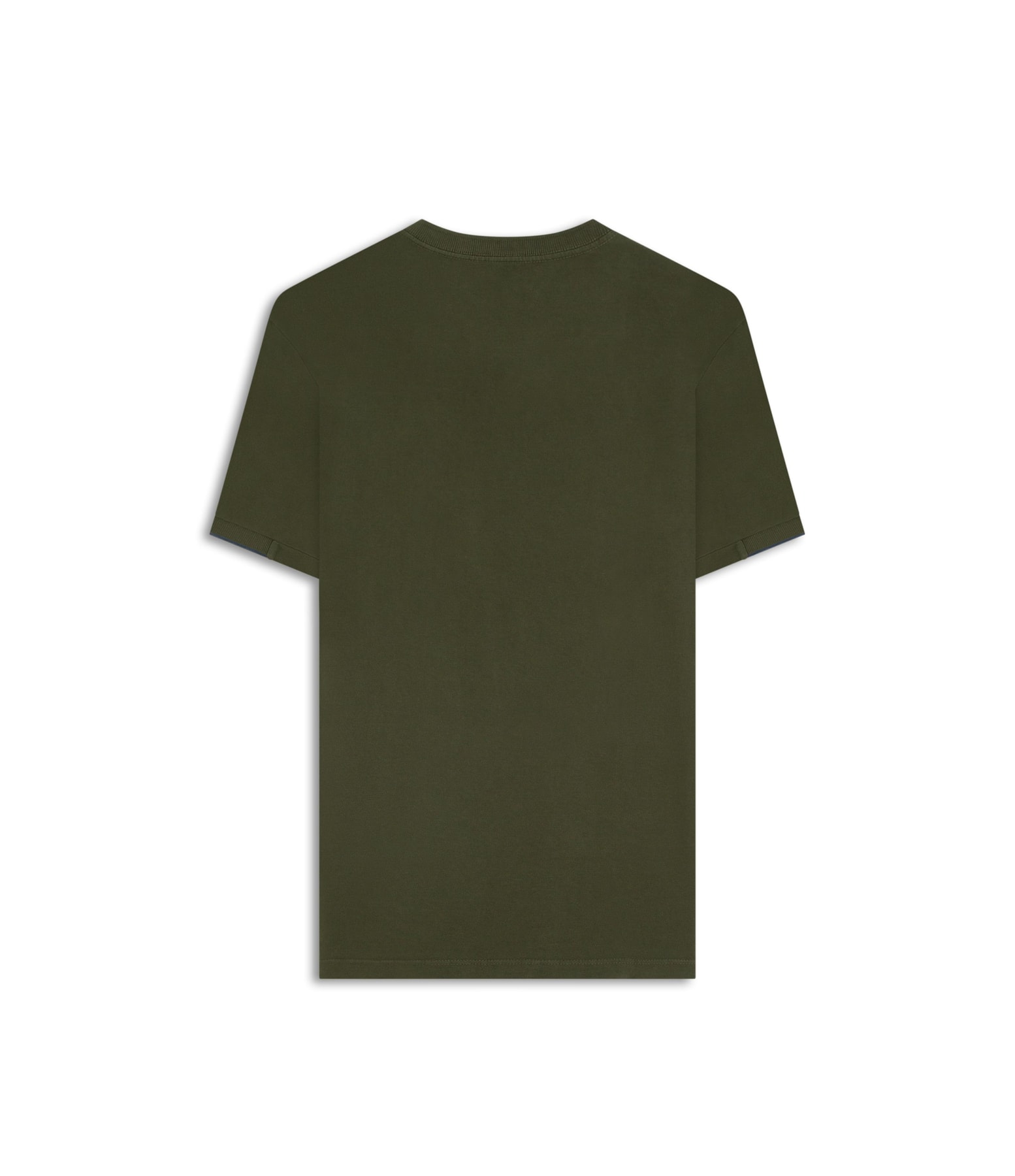 T-Shirt - Piquet Manga Friso Floresta