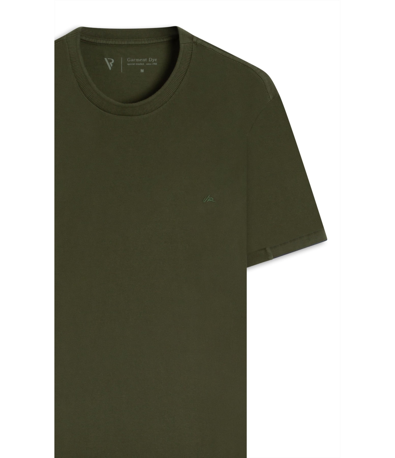 T-Shirt - Piquet Manga Friso Floresta